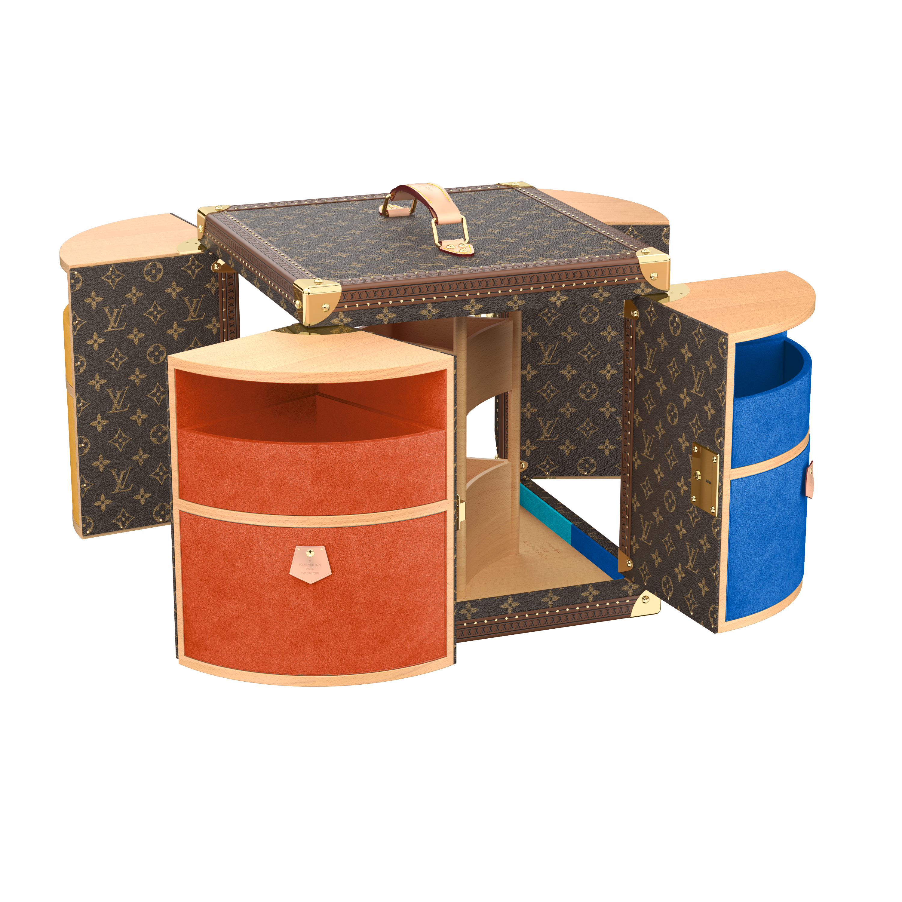 Secret Box Monogram Canvas in Trunks, Travel and Home