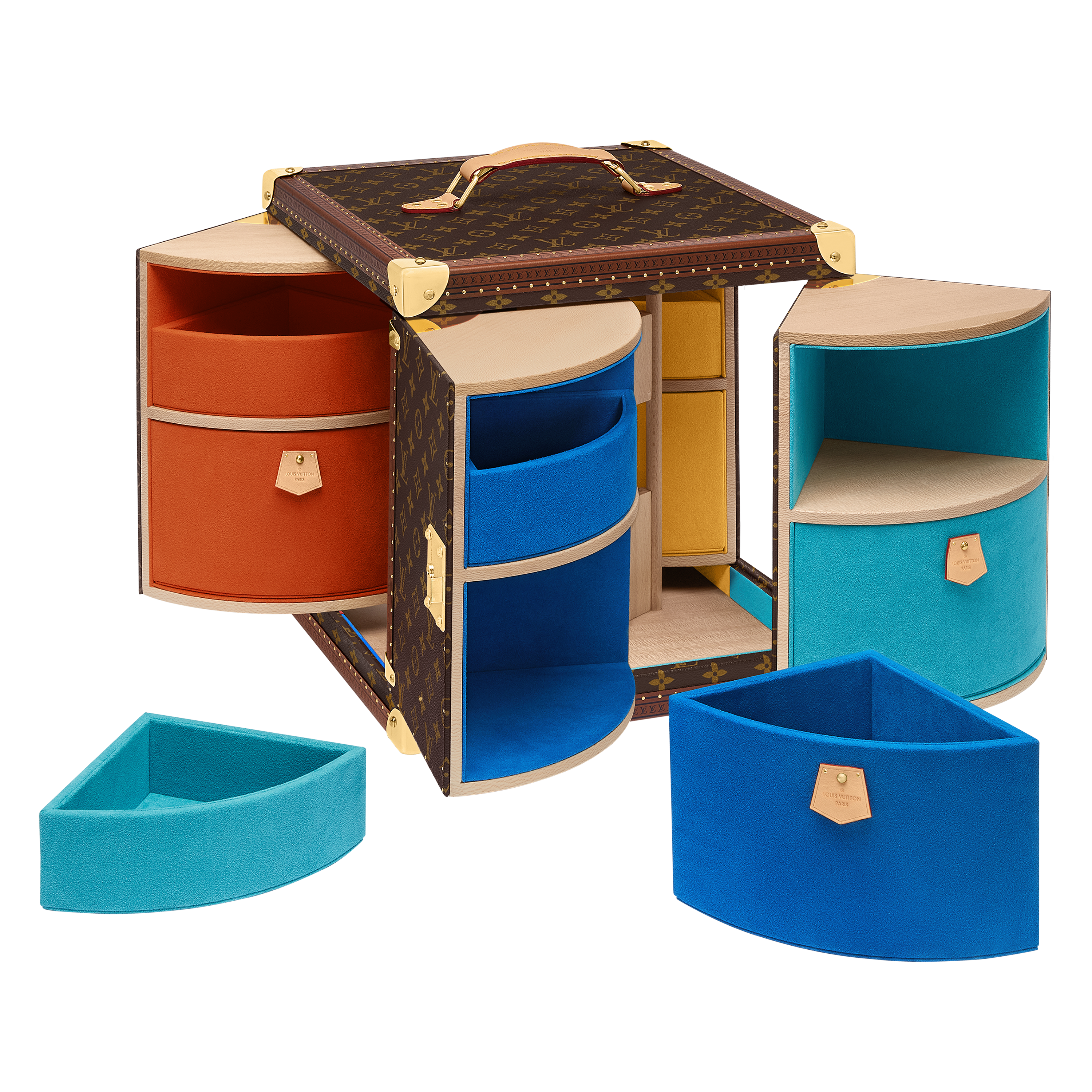 Secret Box Monogram Canvas in Trunks, Travel and Home