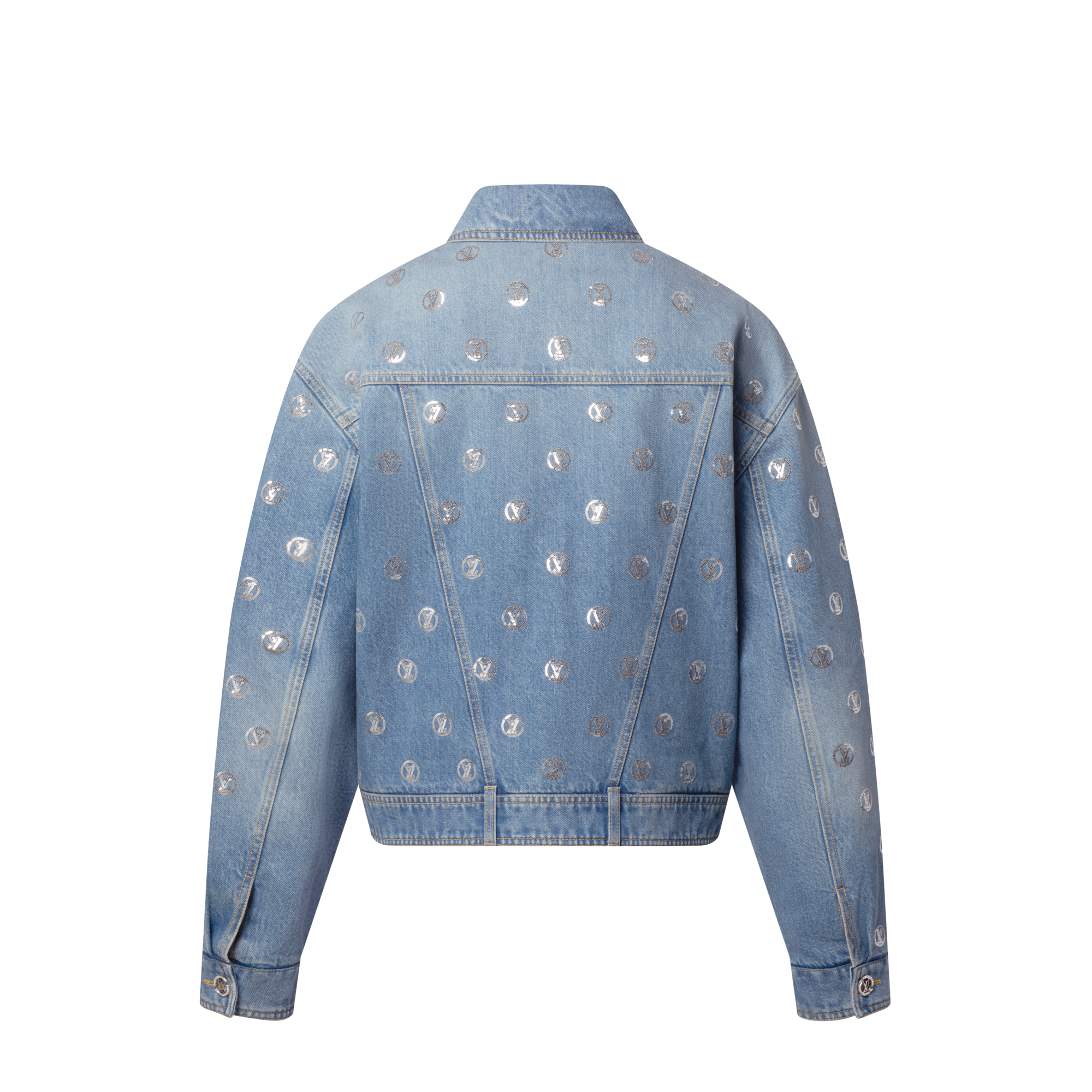 Sequin Signature Denim Jacket  in Women