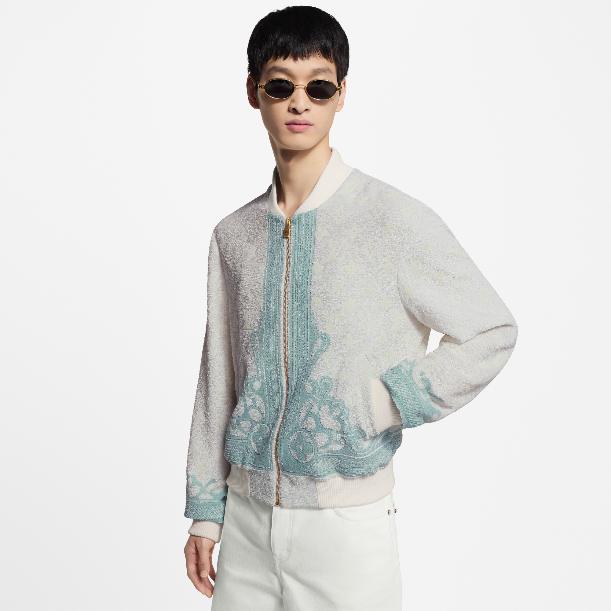 Sequined Bomber  in Men
