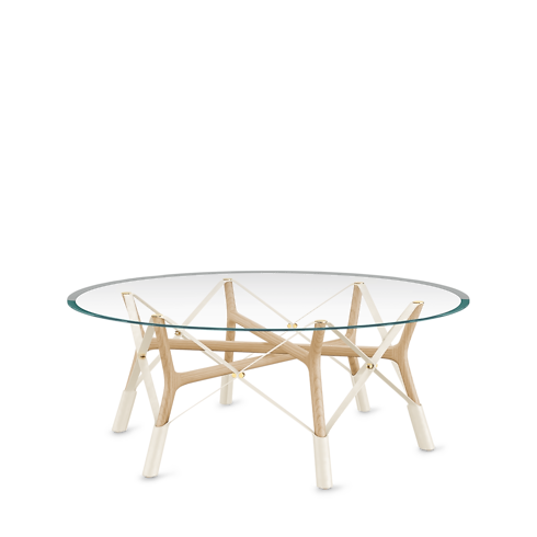 Serpentine PM Coffee Table By Atelier Oï in Trunks, Travel and Home's Home and Art of Dining Furniture collections by Louis Vuitton (Product zoom)