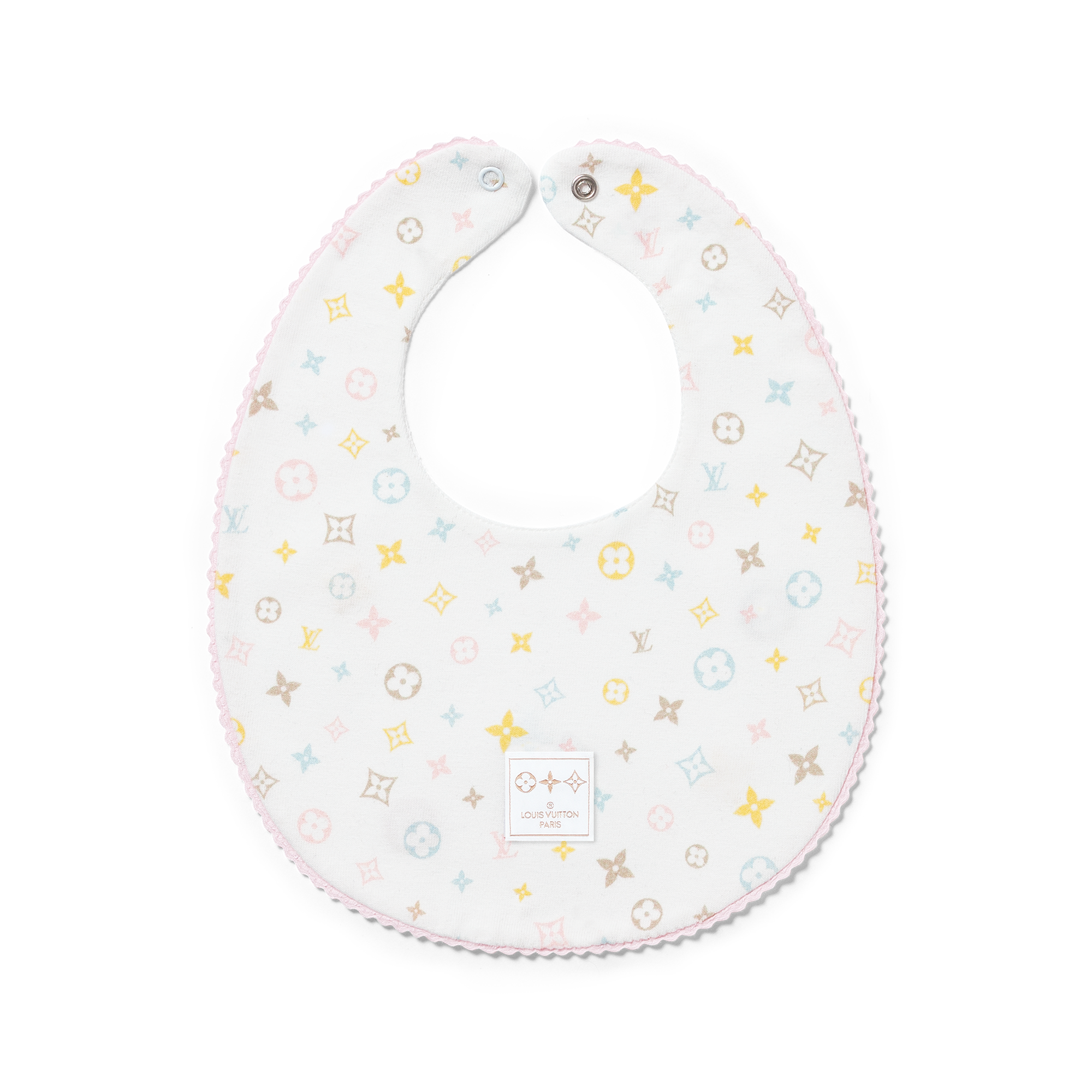 Set of 2 Embroidered Meli-Melo Bibs S00 in New