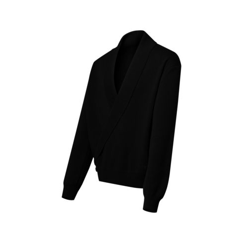Shawl Collar Knit Jacket in Men's Ready-to-Wear All Ready-to-Wear collections by Louis Vuitton (Product zoom)