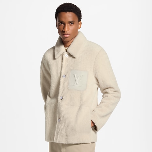 Shearling Workwear Overshirt in Men's Ready-to-Wear All Ready-to-Wear collections by Louis Vuitton (Product zoom)