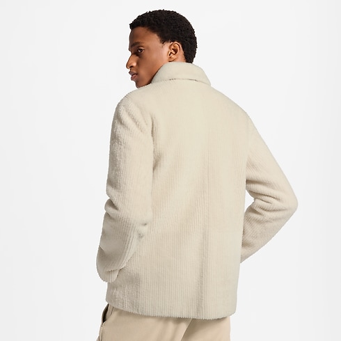 Shearling Workwear Overshirt in Men's Ready-to-Wear All Ready-to-Wear collections by Louis Vuitton (Product zoom)