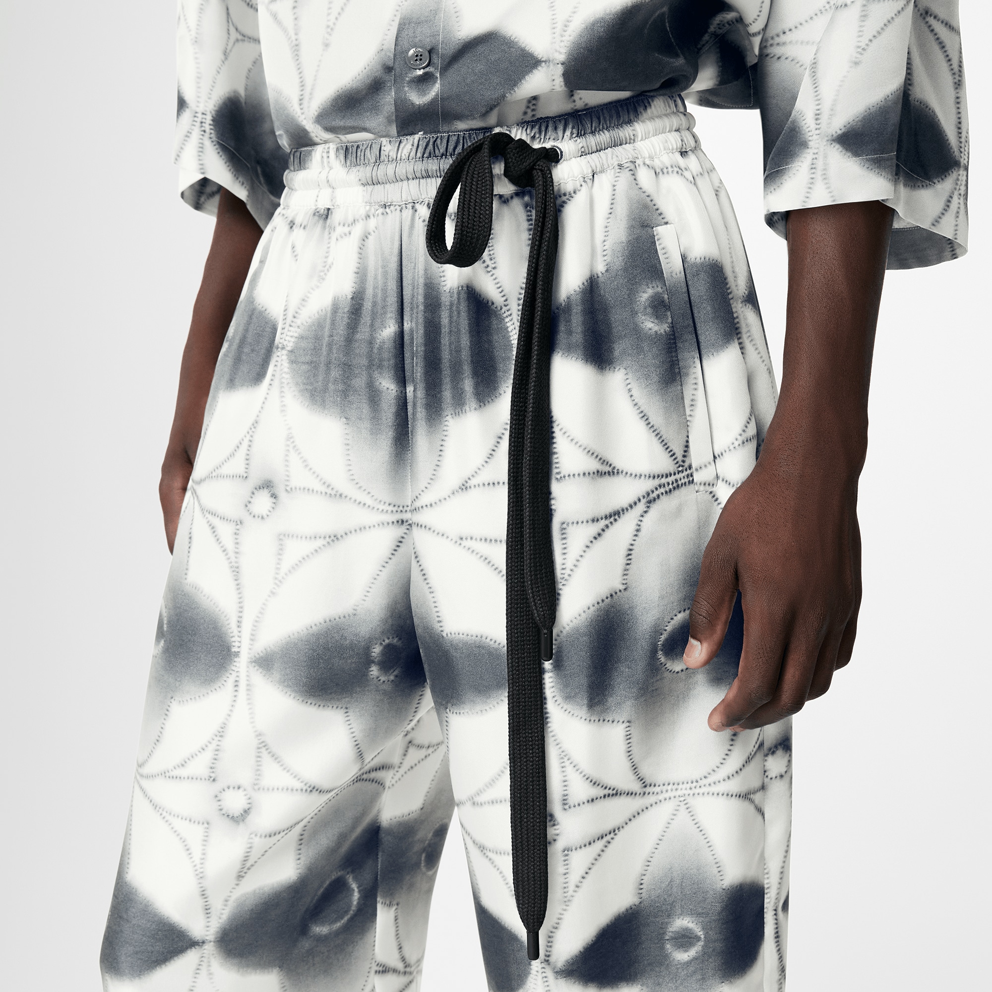 Shoelace Pyjama Pants  in Men