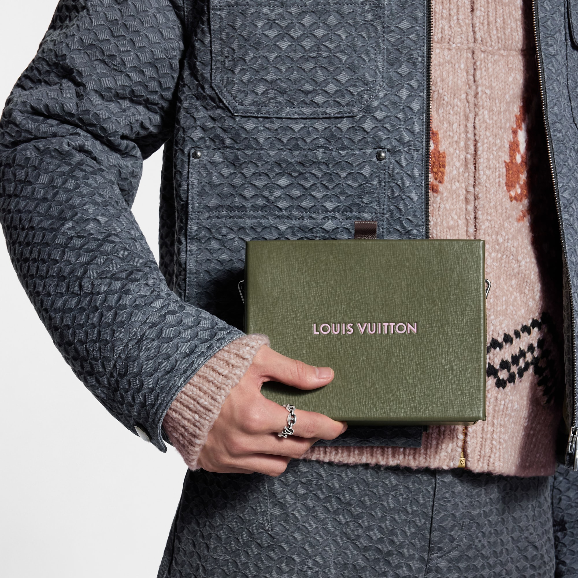 Shopper Clutch Autres Cuirs in Bags and Small Leather Goods