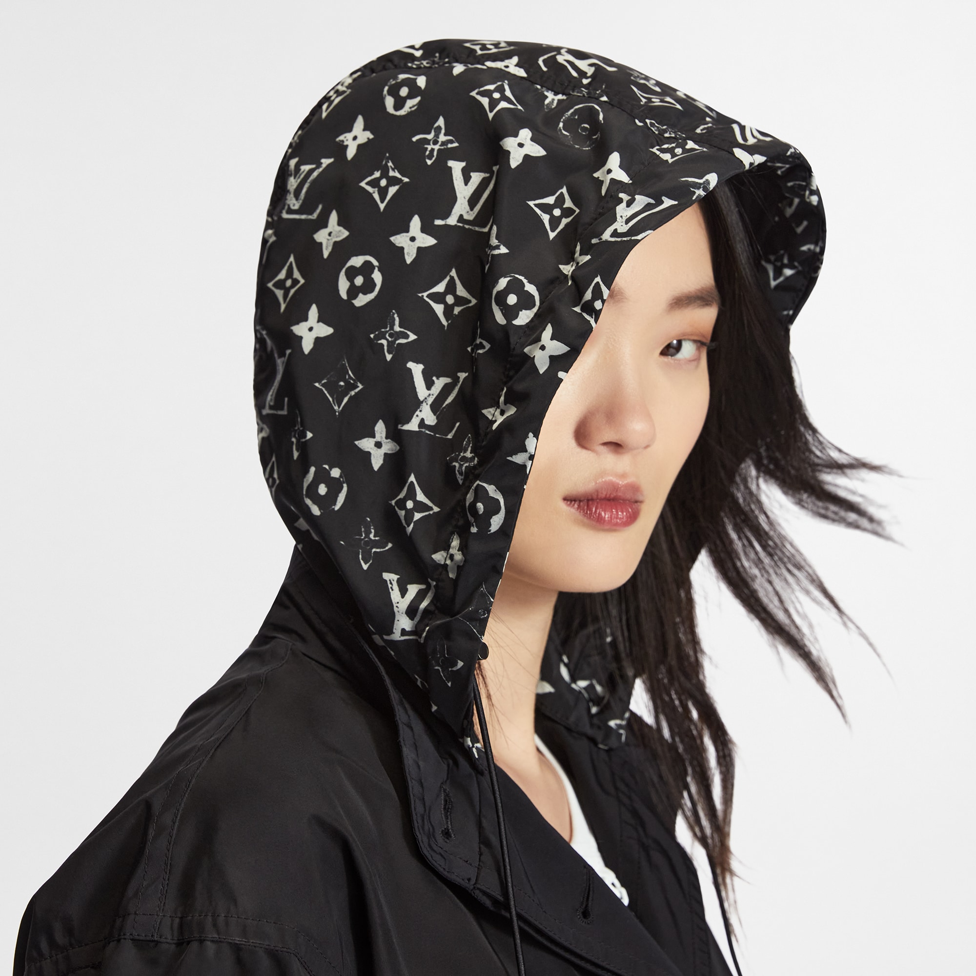 Short Hooded Parka  in Women