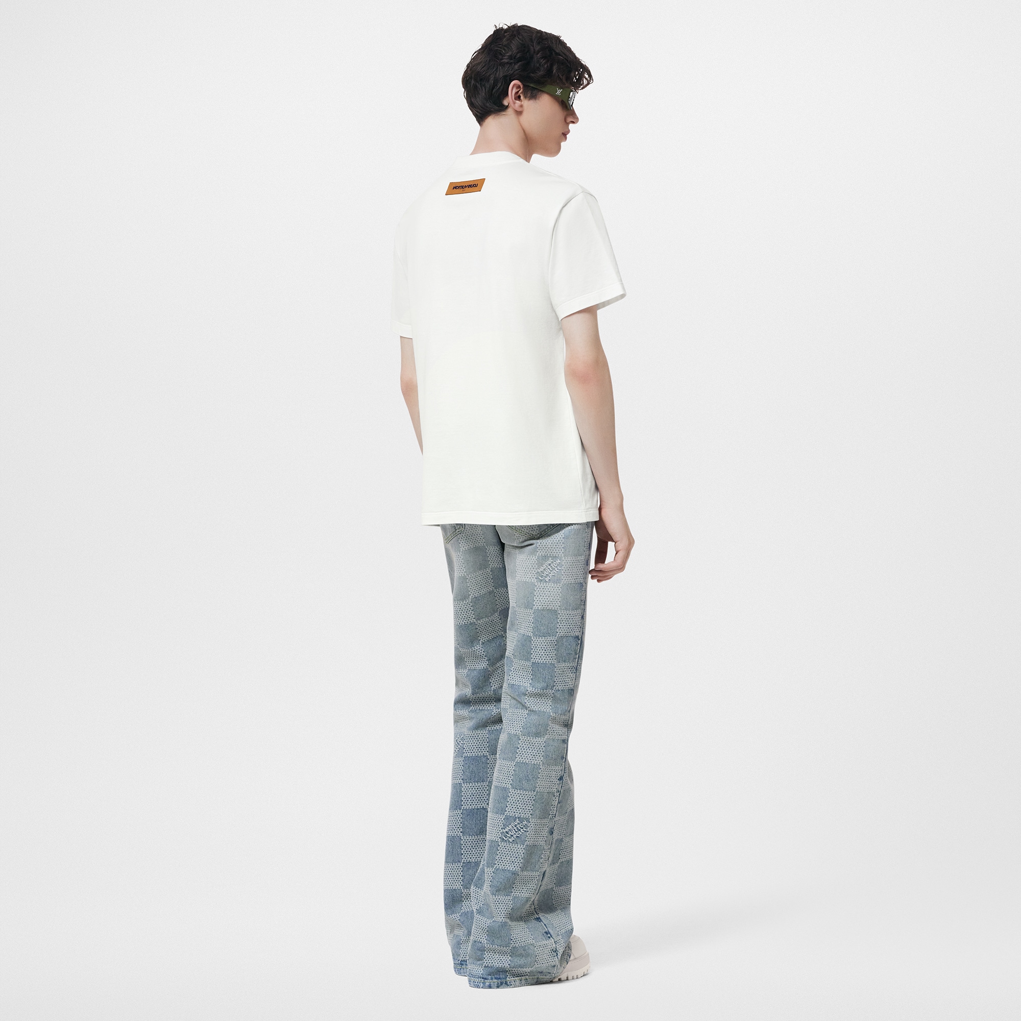 Short-Sleeved Cotton T-Shirt  in Men