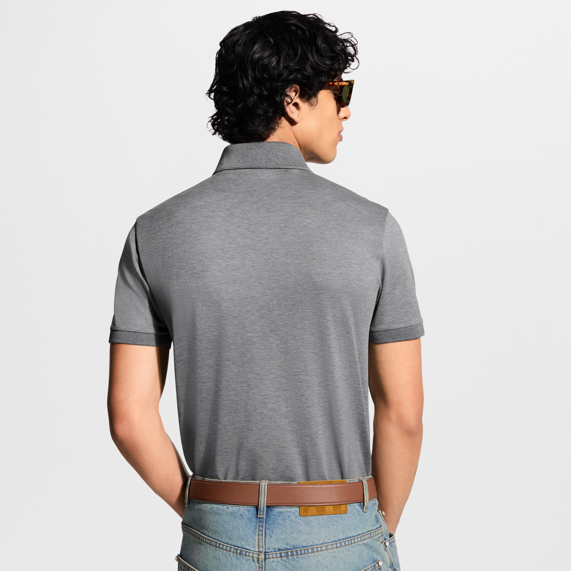 Short-Sleeved Signature Polo Shirt - Ready-to-Wear | LOUIS VUITTON