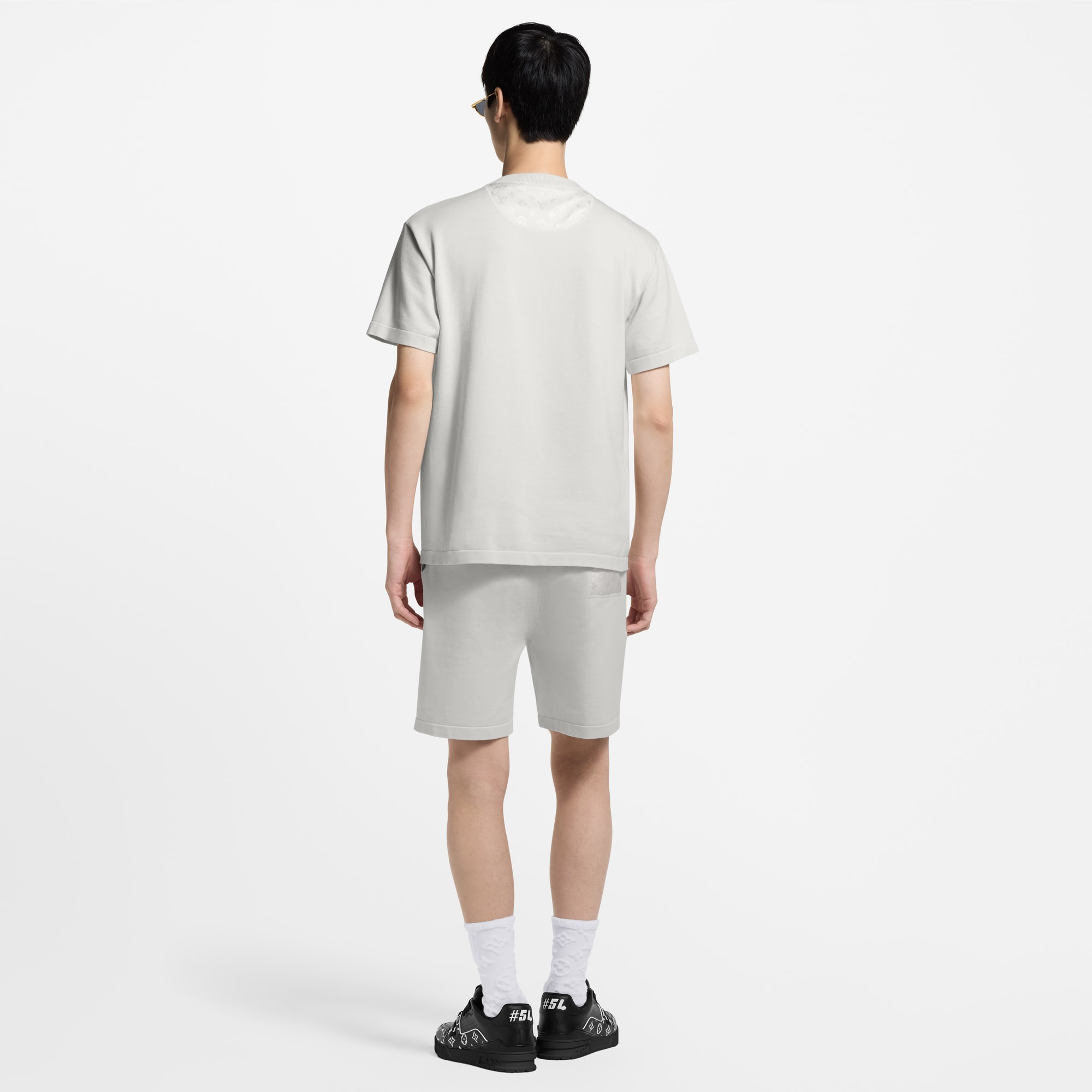 Shorts With Monogram Nylon Details  in Men