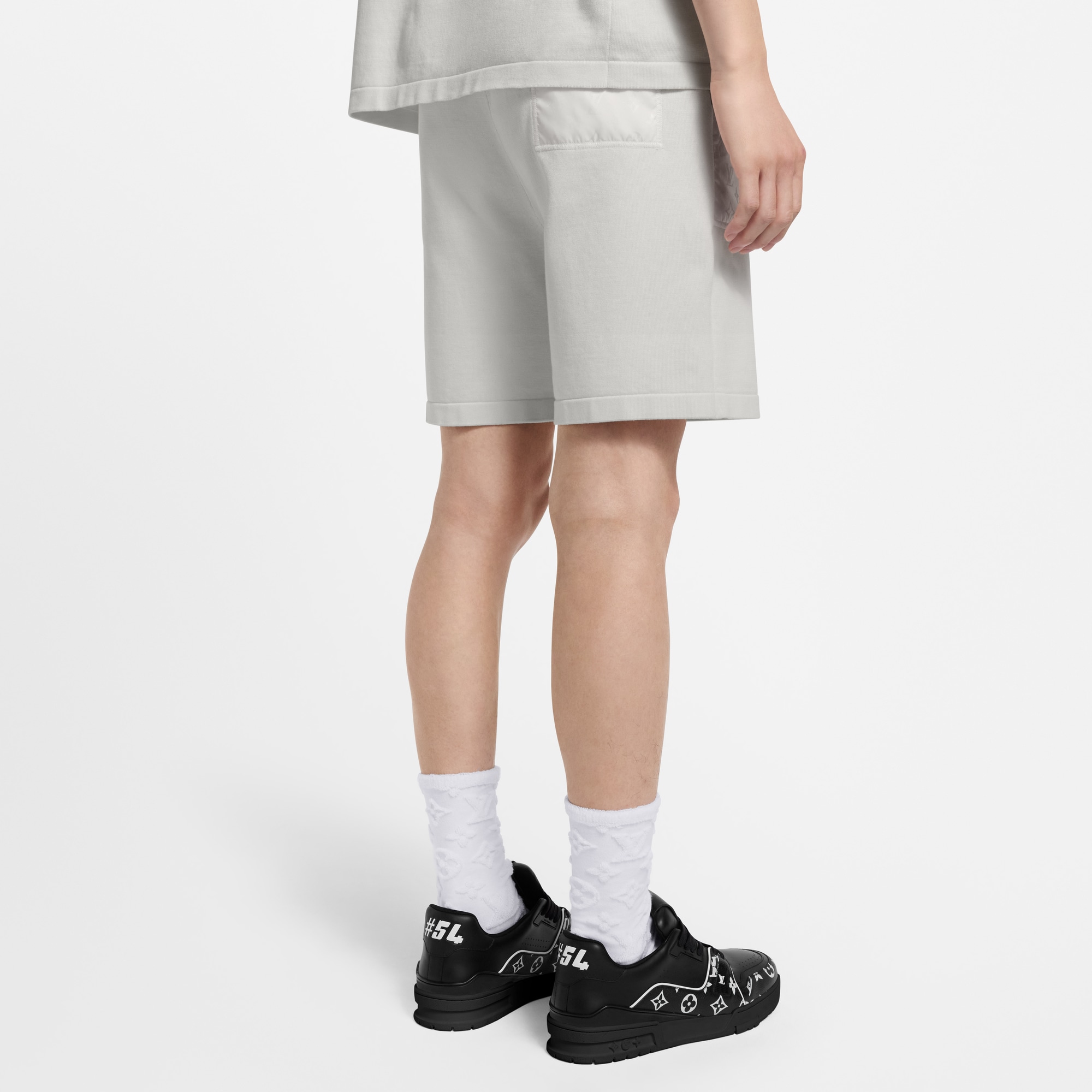 Shorts With Monogram Nylon Details  in Men