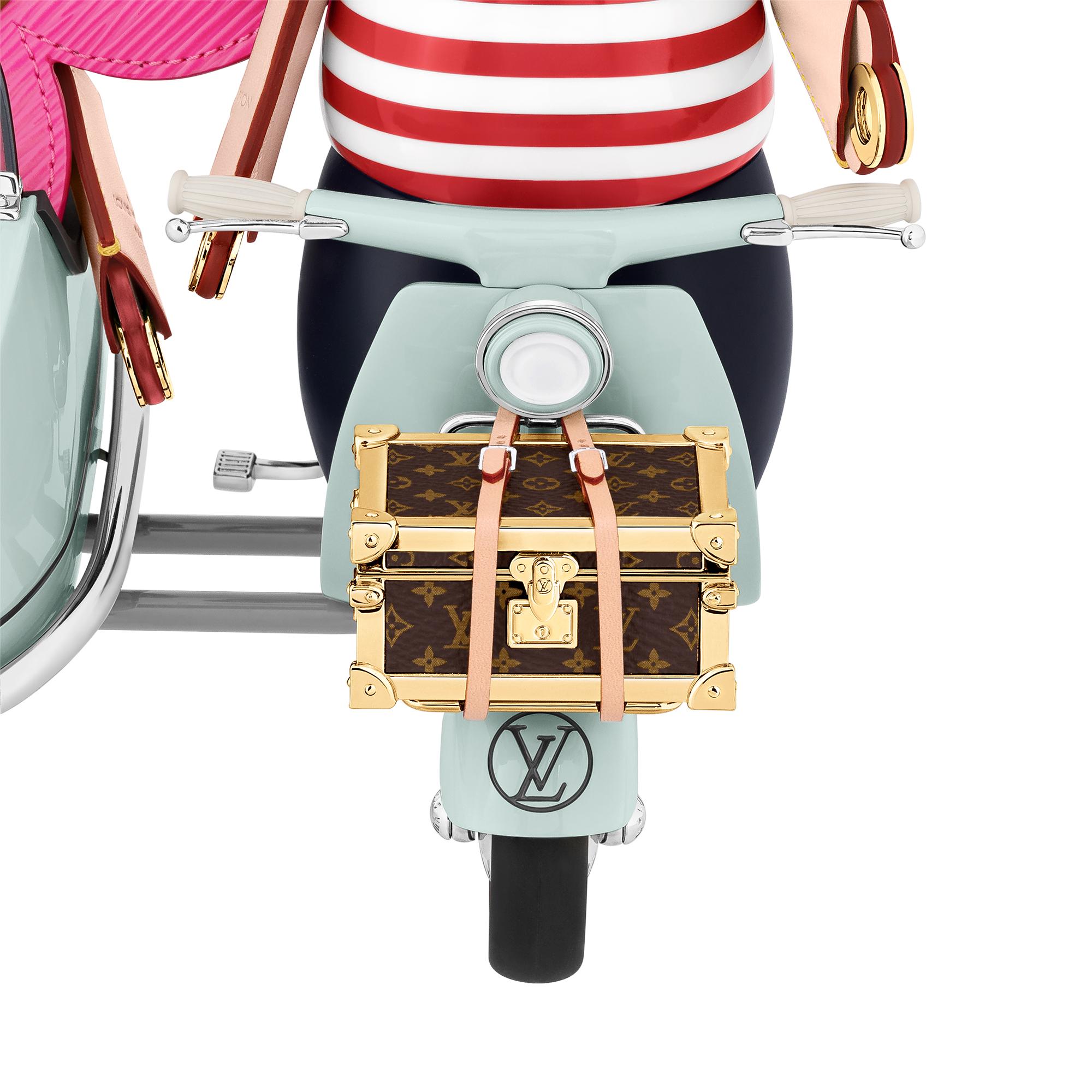 Side Car Vivienne & Gaston Epi Leather in Trunks, Travel and Home