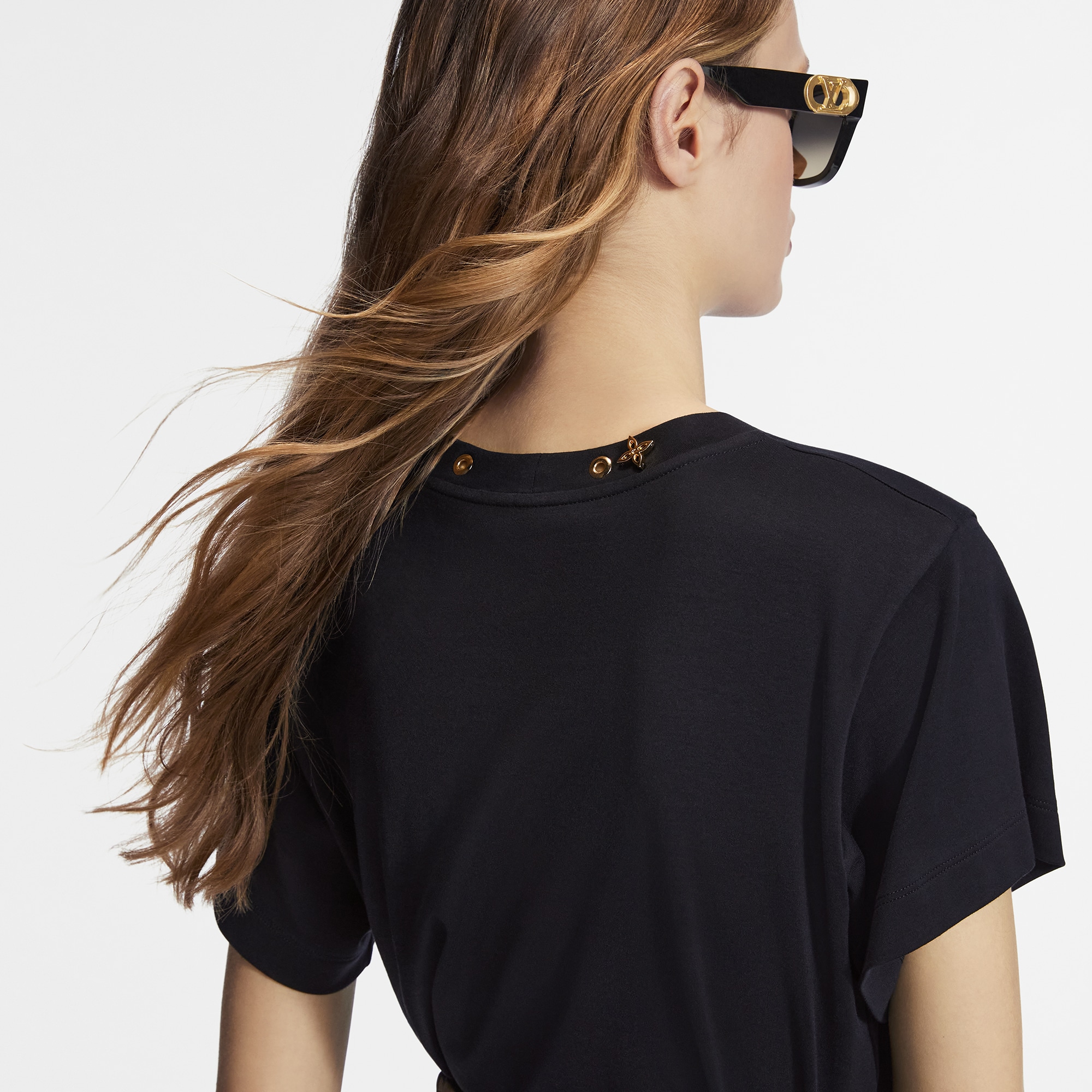 Side Strap T-Shirt  in Women