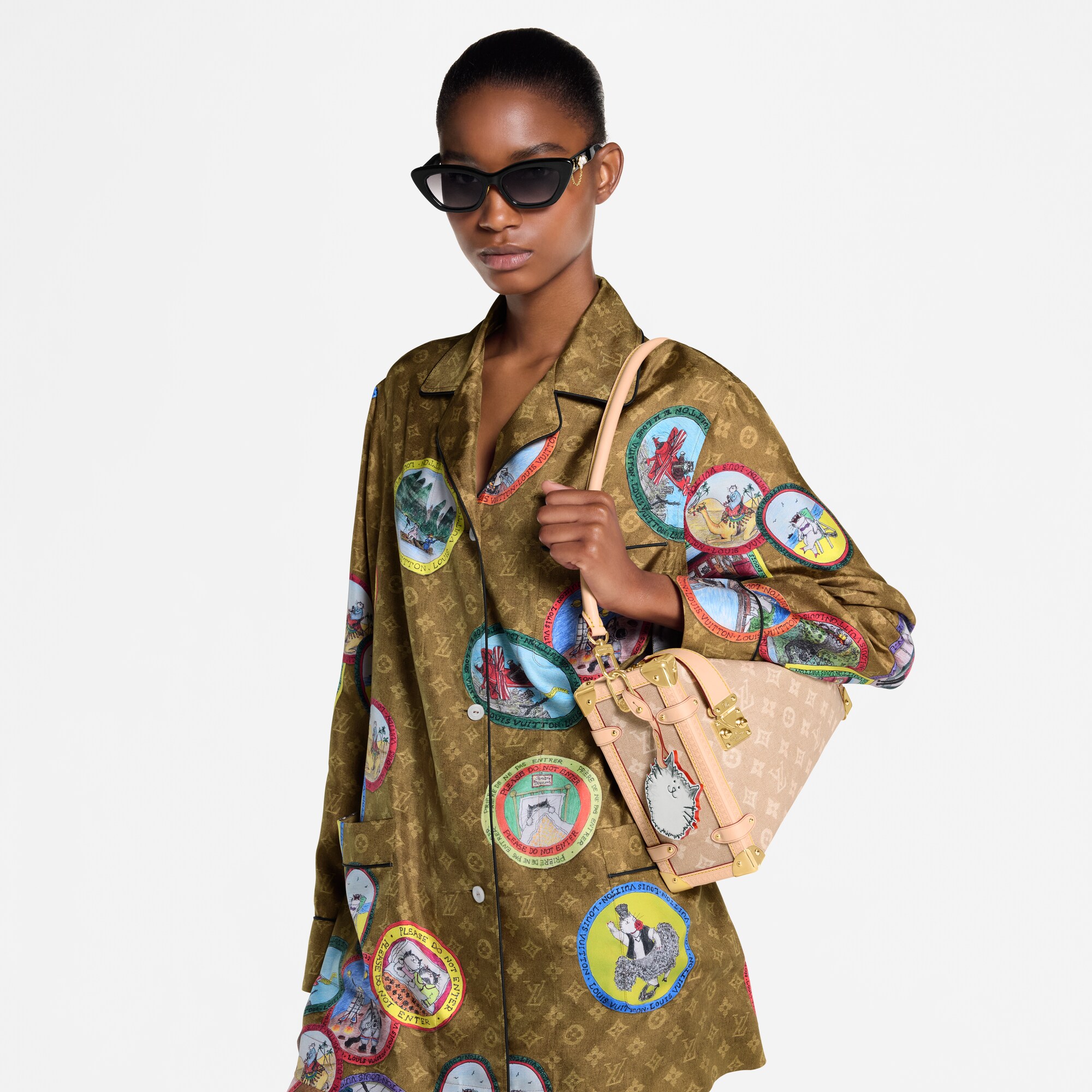 Side Trunk GM Other Monogram Canvas in Bags and Small Leather Goods