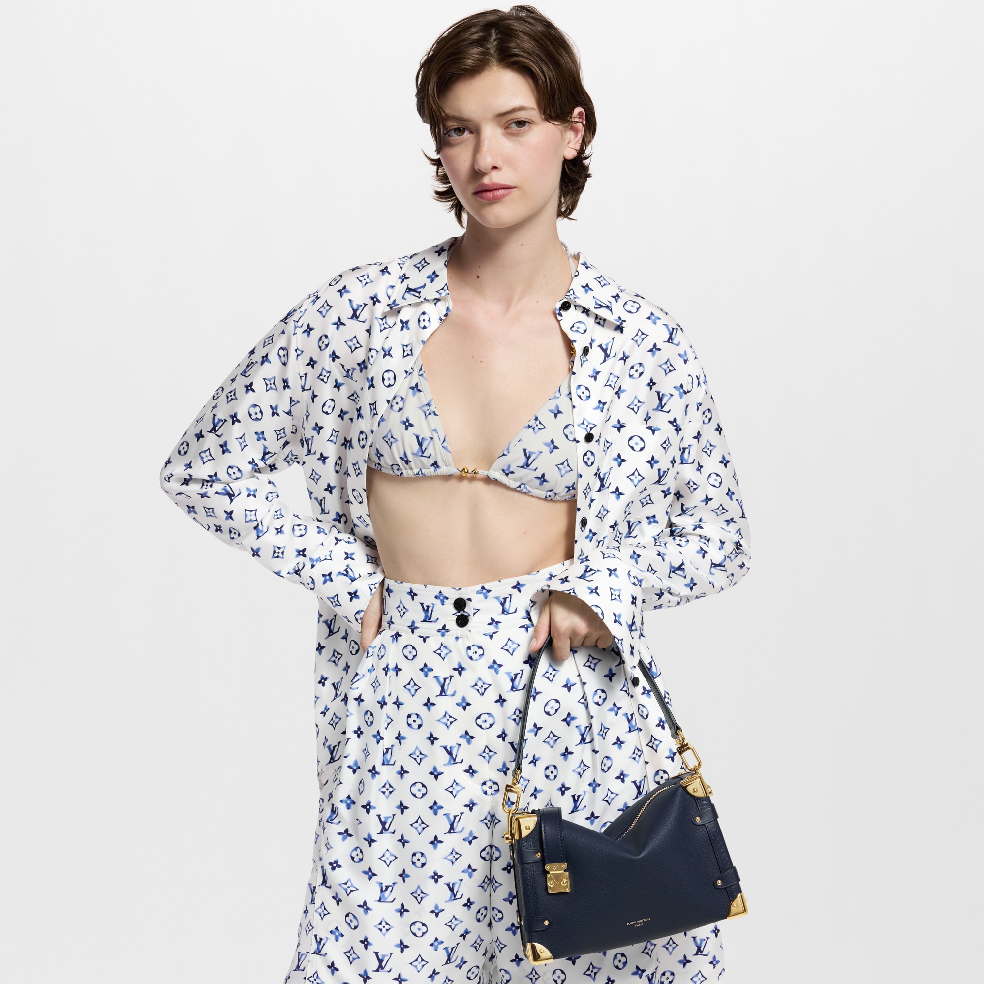 Side Trunk MM Fashion Leather in Bags and Small Leather Goods