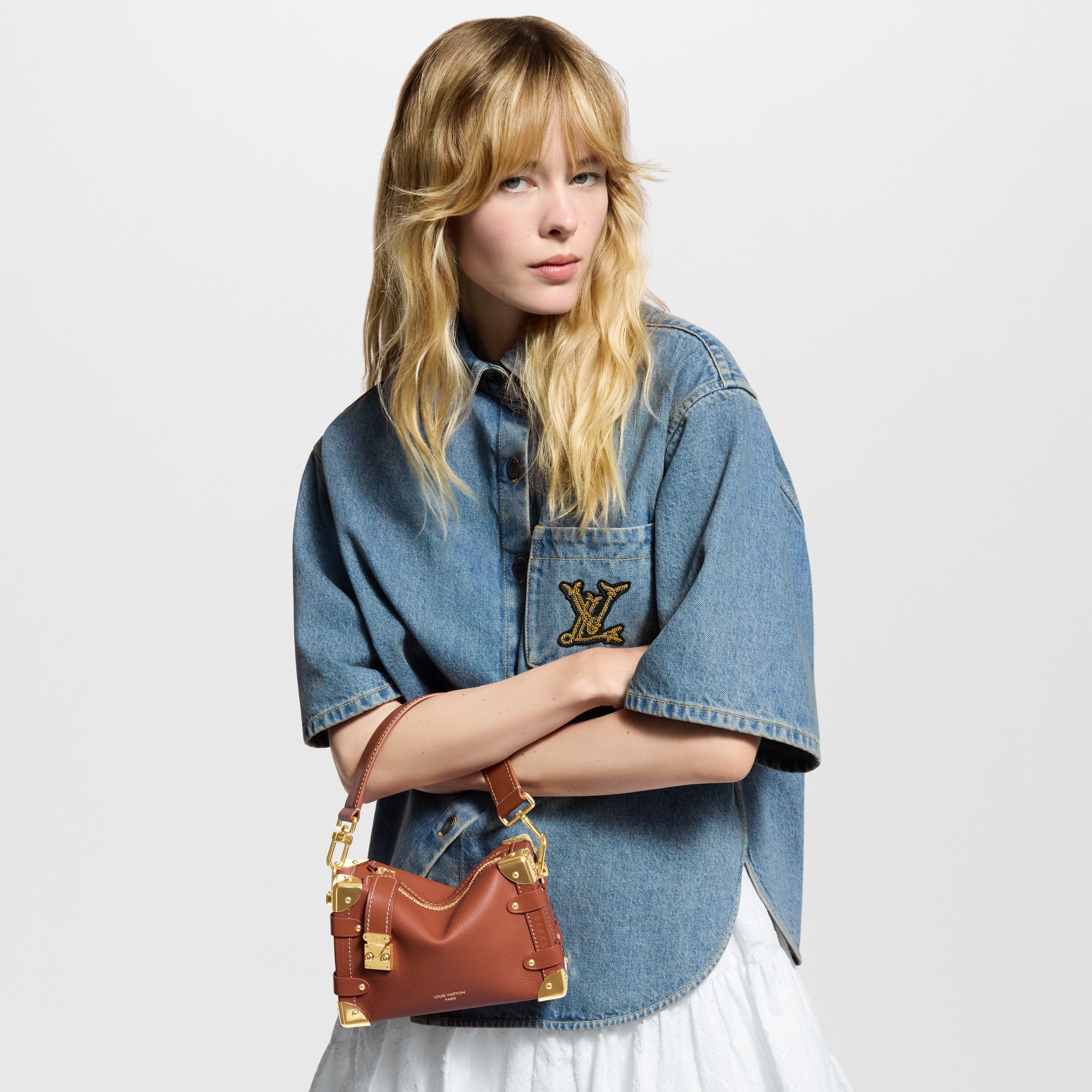 Side Trunk PM Fashion Leather in Women