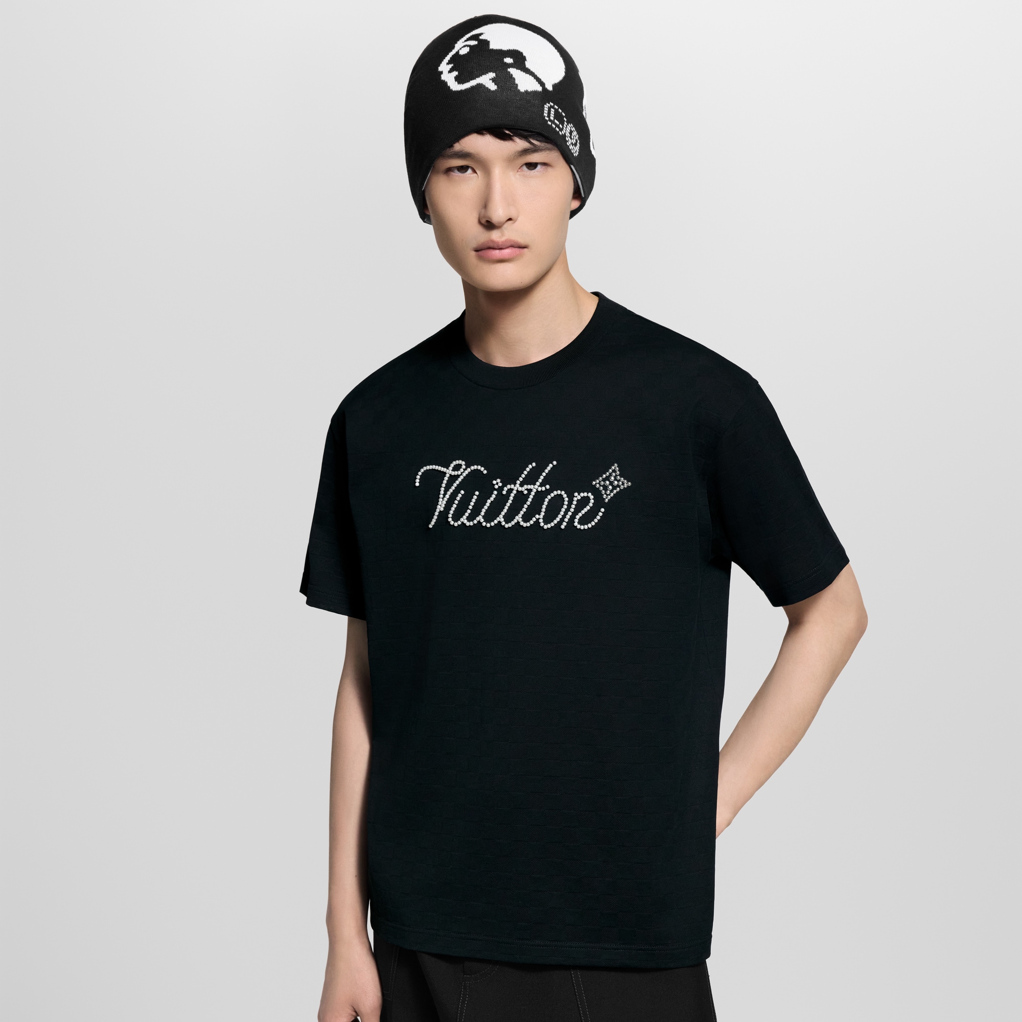 Signature Embellished T-Shirt  in Men