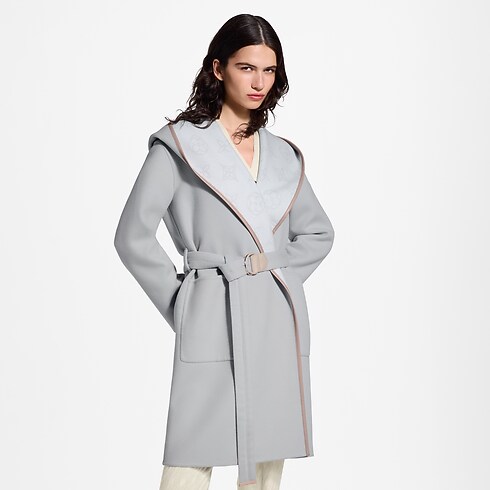 Signature Hooded Wrap Coat in Women's Ready-to-Wear Coats and Jackets collections by Louis Vuitton (Product zoom)