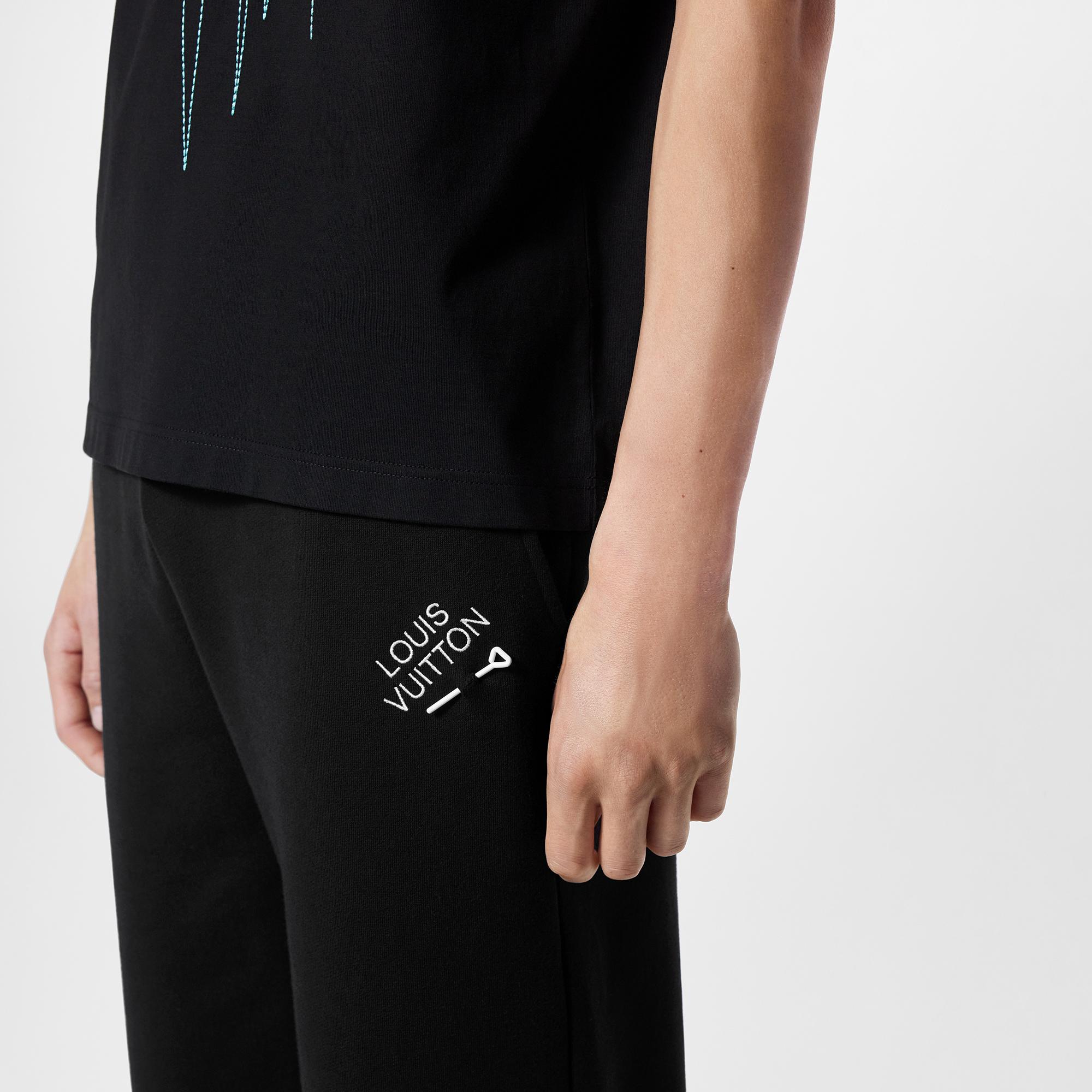 Signature Pants With Embroidery  in Men