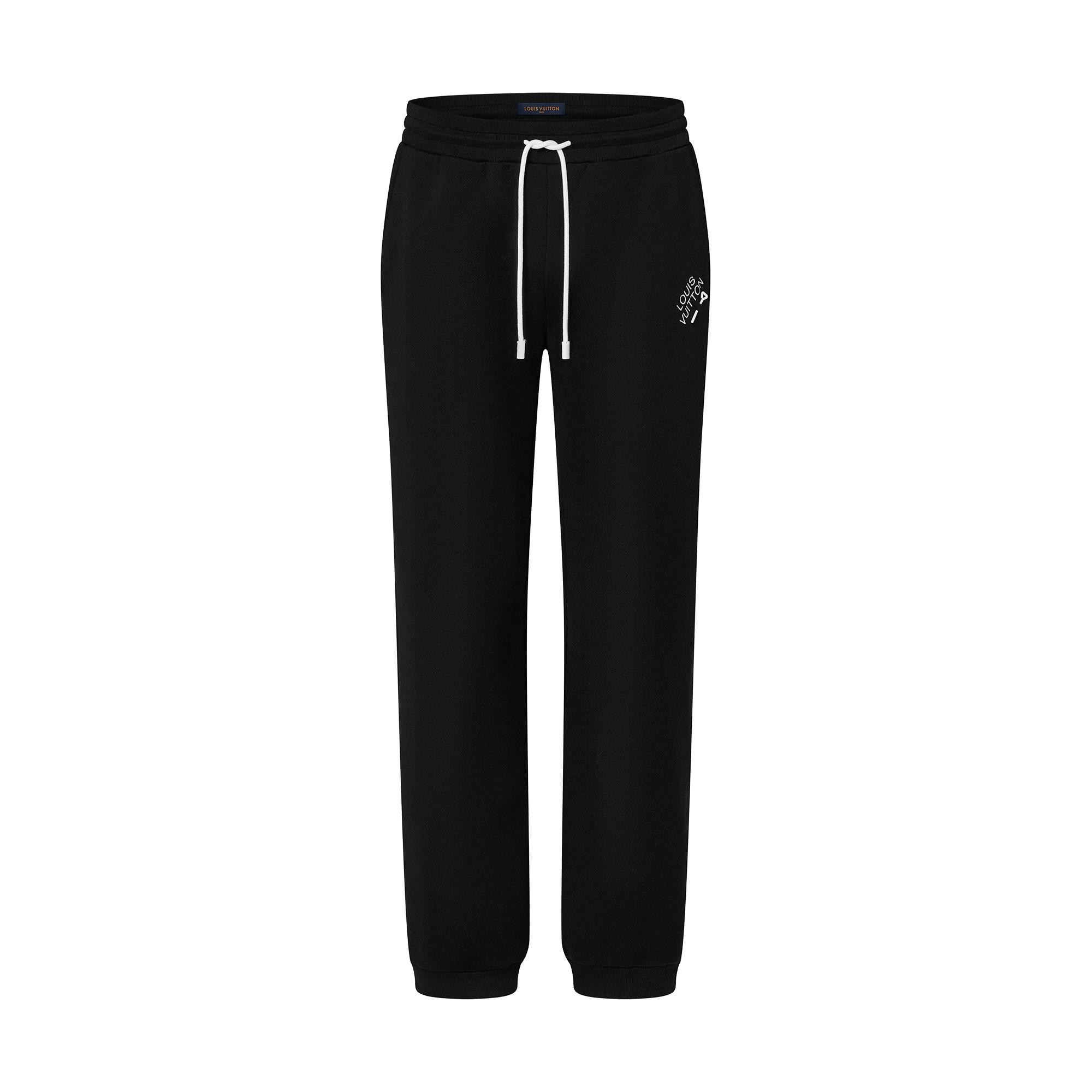 Signature Pants With Embroidery  in Men