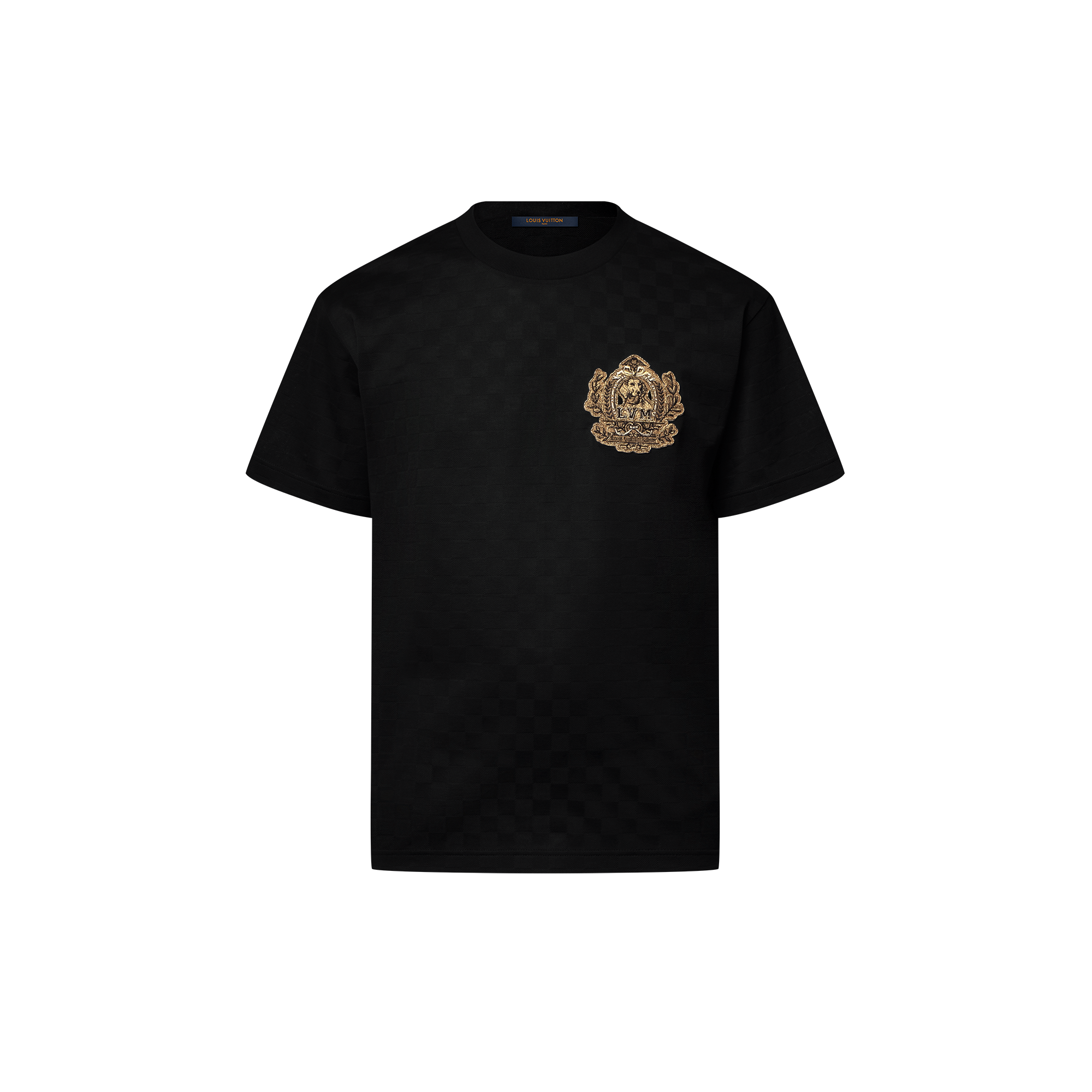 Signature Patch Cotton T-Shirt  in Men