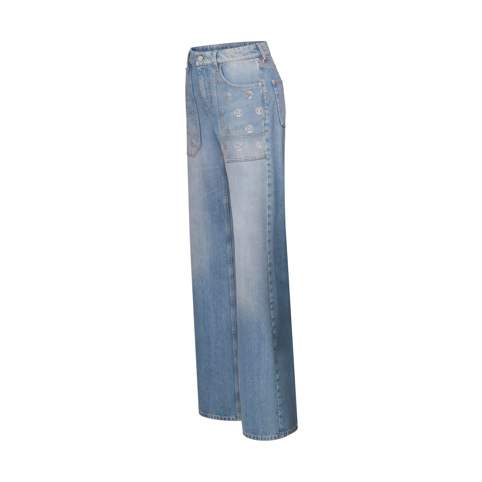 Signature Sequin Slim-Fit Jeans   in Women