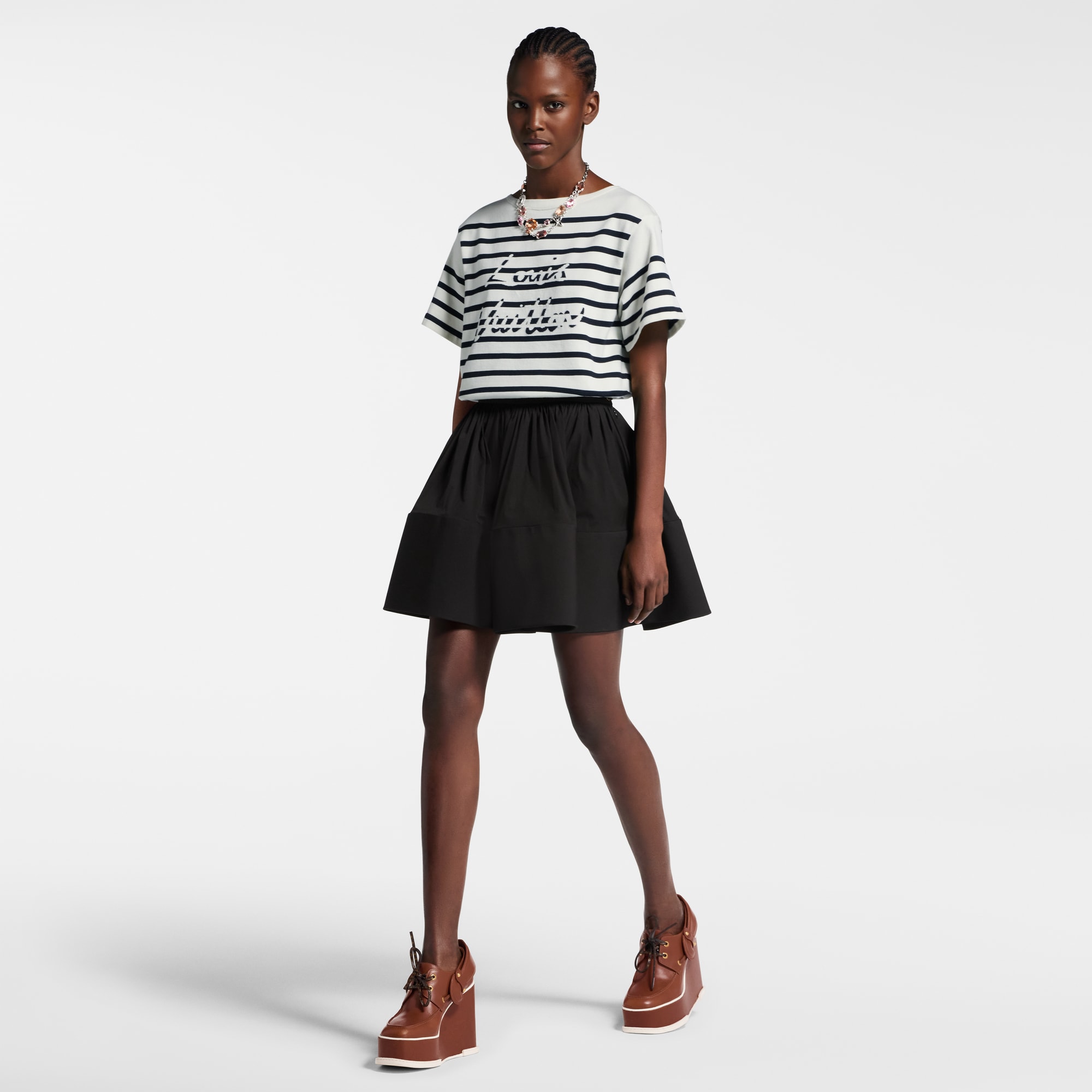 Signature Stripes Knit Top  in Women