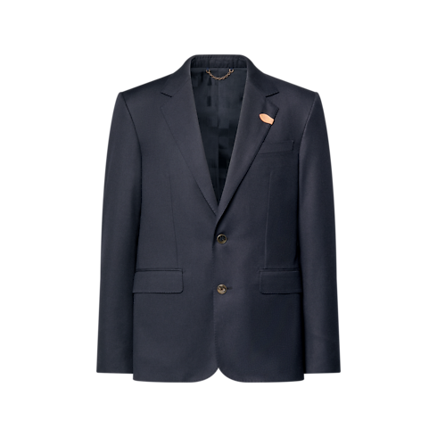 Silk Cashmere Single-Breasted Gaston Jacket in Men's Ready-to-Wear Blazers and Jackets collections by Louis Vuitton (Product zoom)