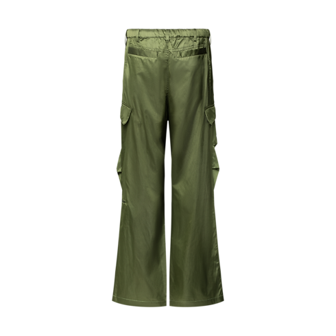 Silk Cotton Cargo Pants in Men's Ready to Wear Pants collections by Louis Vuitton (Product zoom)