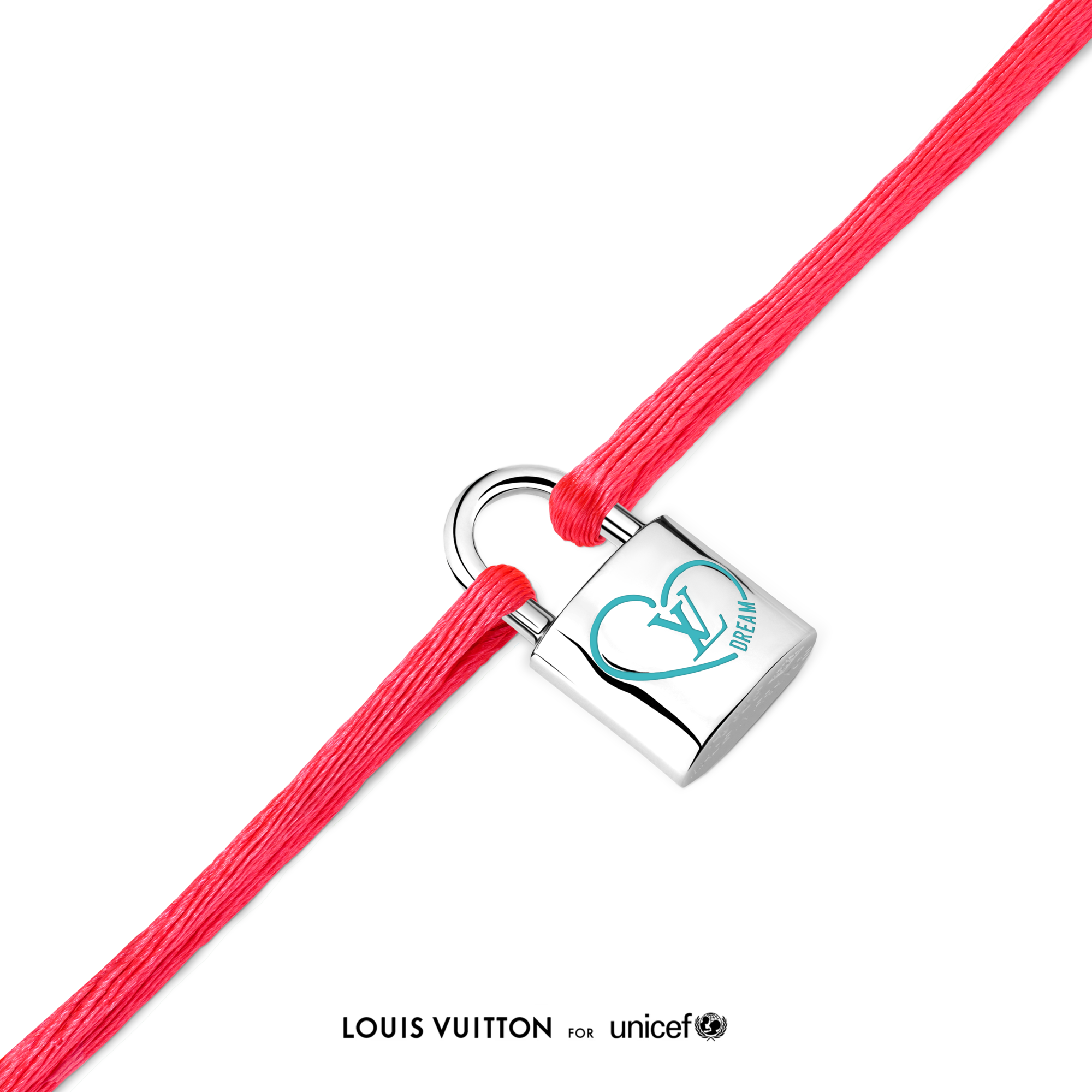 Silver Lockit x Felix Bracelet, Sterling Silver, Blue Lacquer and Polyester Cord  in Jewelry