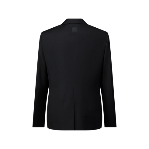 Single-Breasted Jacquard Gaston Jacket in Men's New In Men } collections by Louis Vuitton (Product zoom)