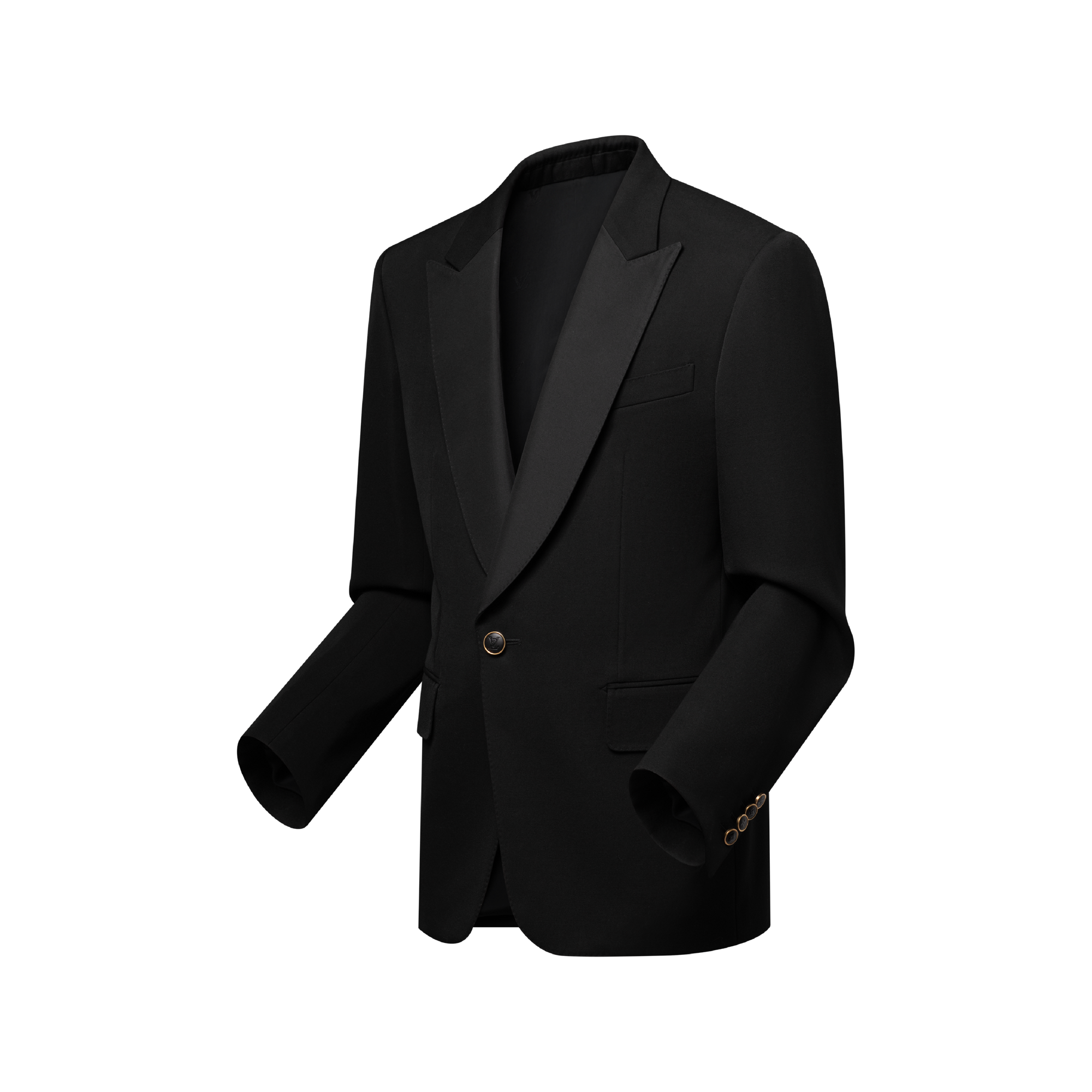 Single-Breasted Tuxedo Jacket   in Men