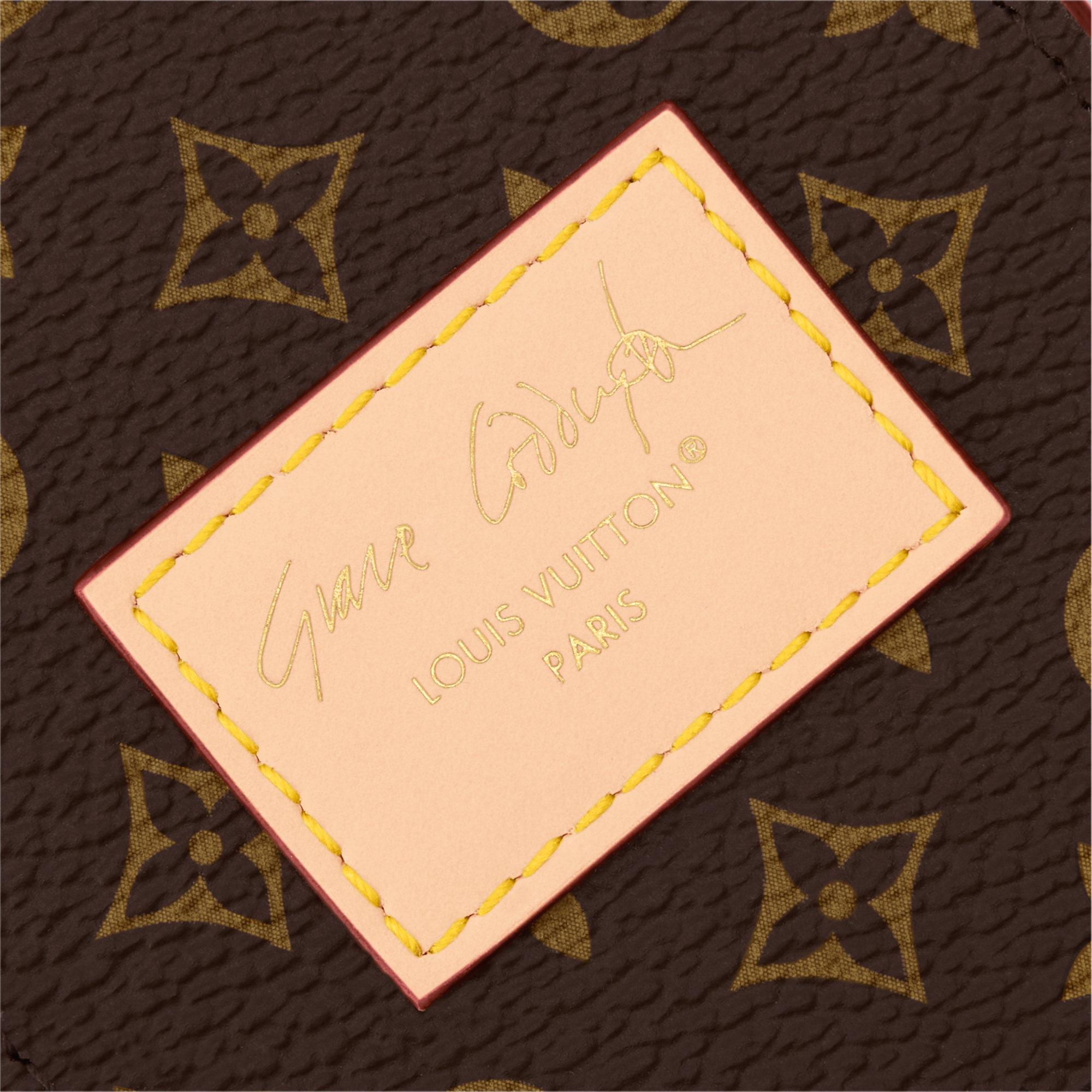 Sleeping Cat Door Sign Bag Charm S00 in Women