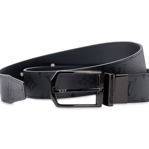 Slender Monogram Midnight 35mm Reversible Belt Monogram Midnight in Men's Accessories Belts collections by Louis Vuitton (Product zoom)