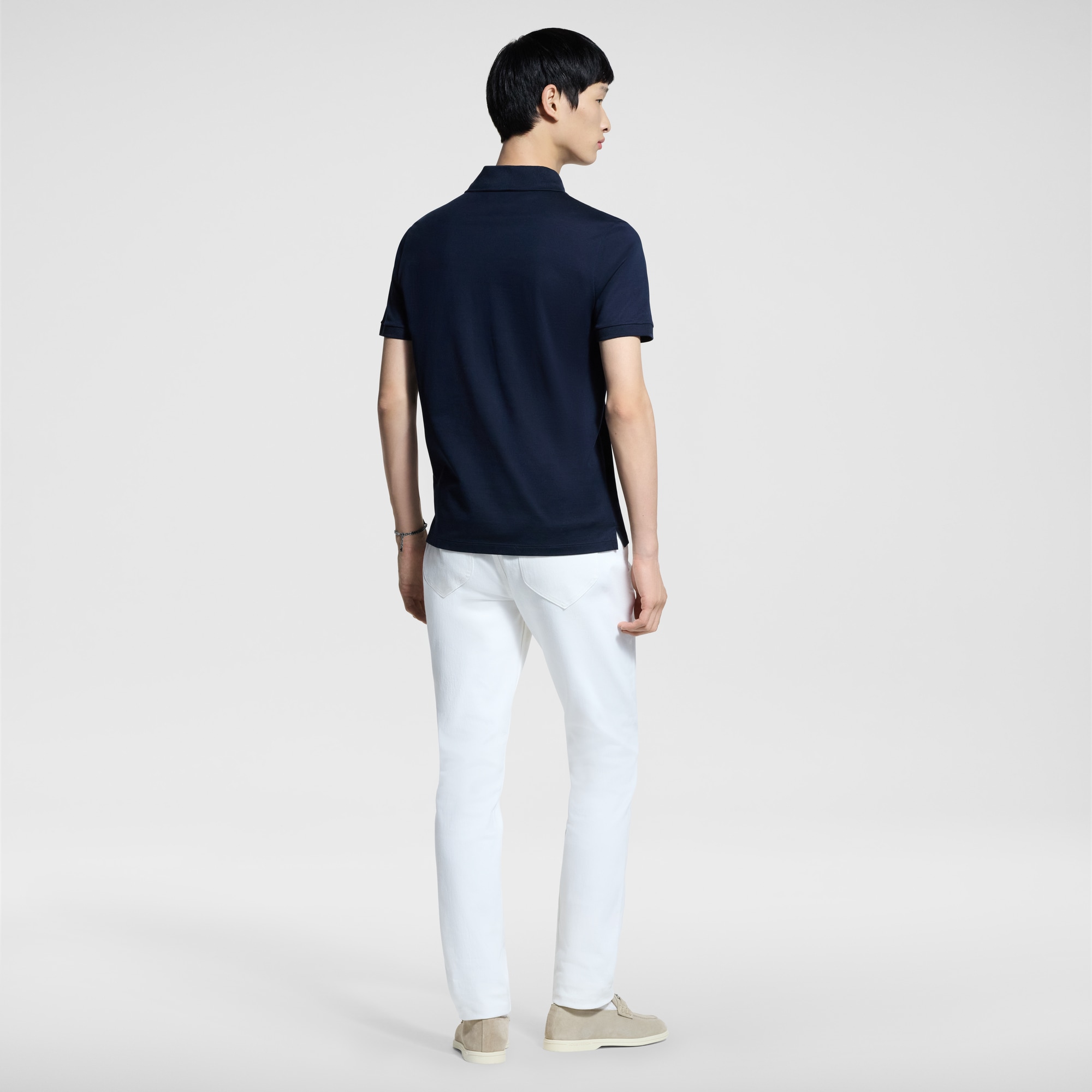 Slim Stretch Denim Pants  in Men
