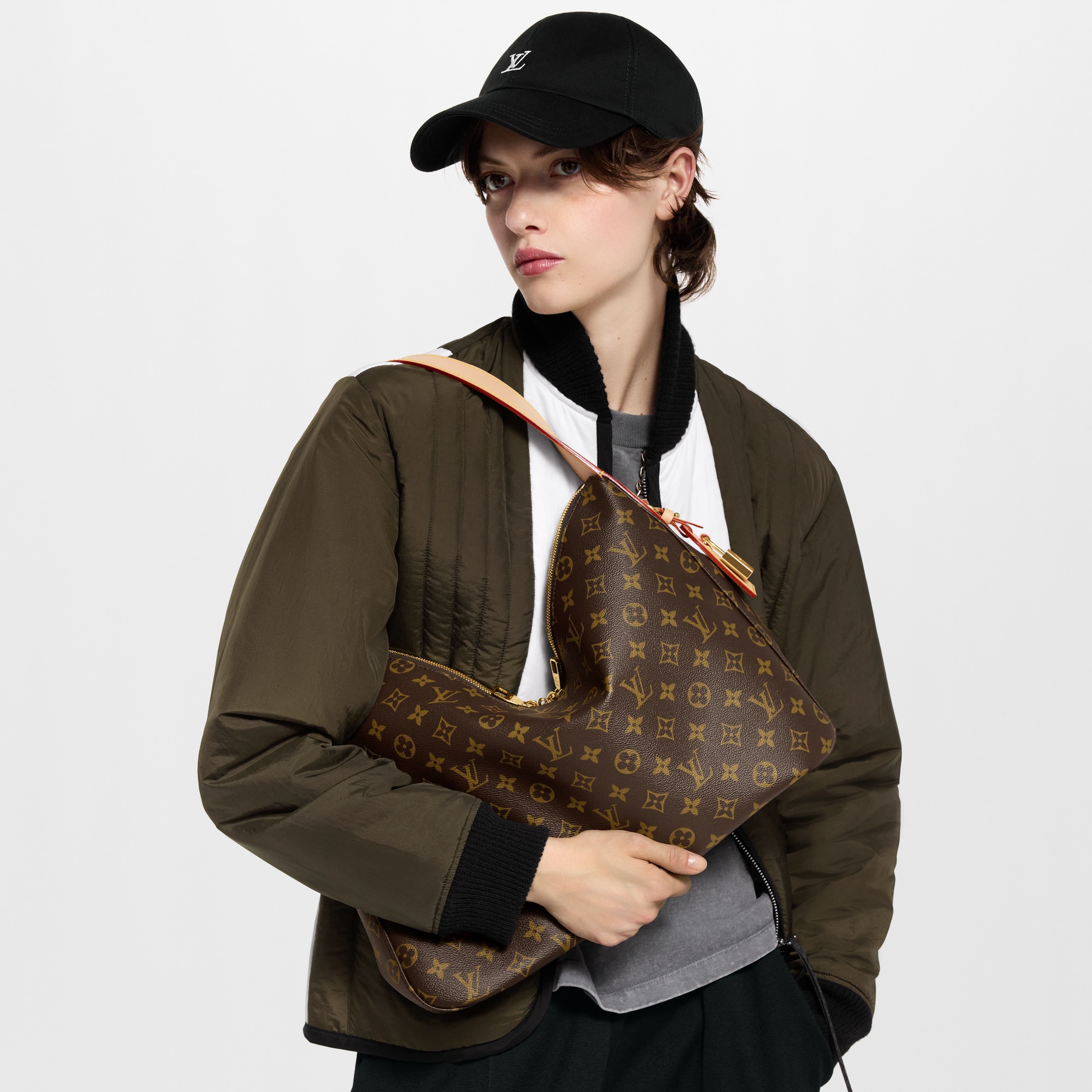 Slouchy MM Monogram Canvas in Women