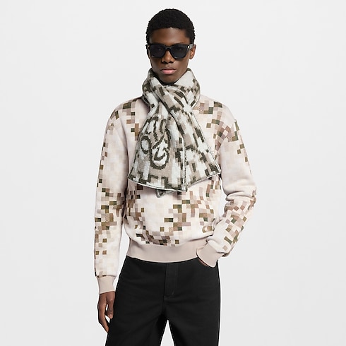 Snakoflage Scarf S00 in Men's Accessories Scarves collections by Louis Vuitton (Product zoom)