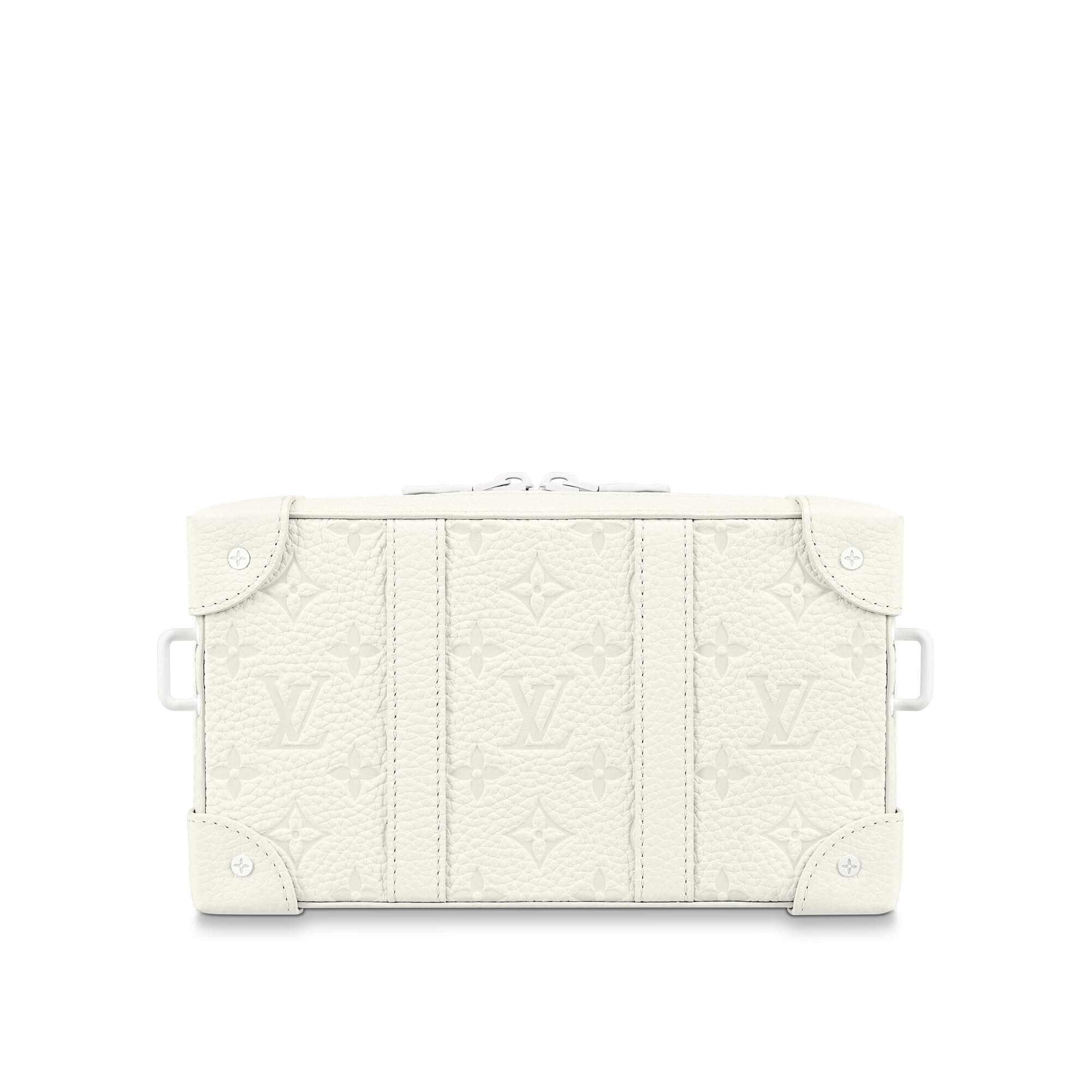 louis vuitton white soft trunk