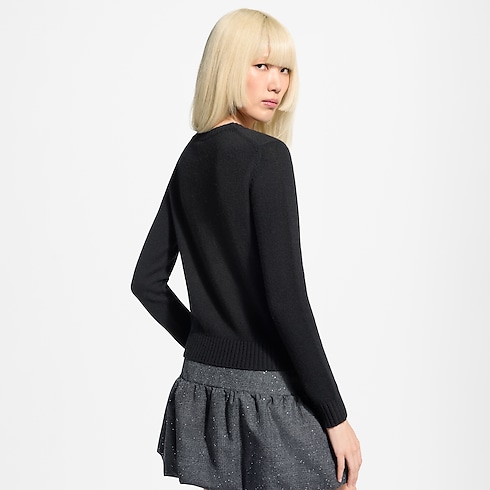 Sparkle Signature Cashmere Pullover in Women's Ready-to-Wear Tops and Shirts collections by Louis Vuitton (Product zoom)