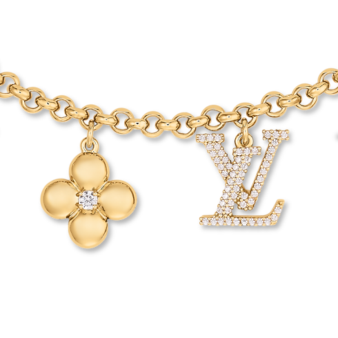 Sparkly Monogram Bag Charm S00 in Women's Accessories Key Holders and Bag Charms collections by Louis Vuitton (Product zoom)