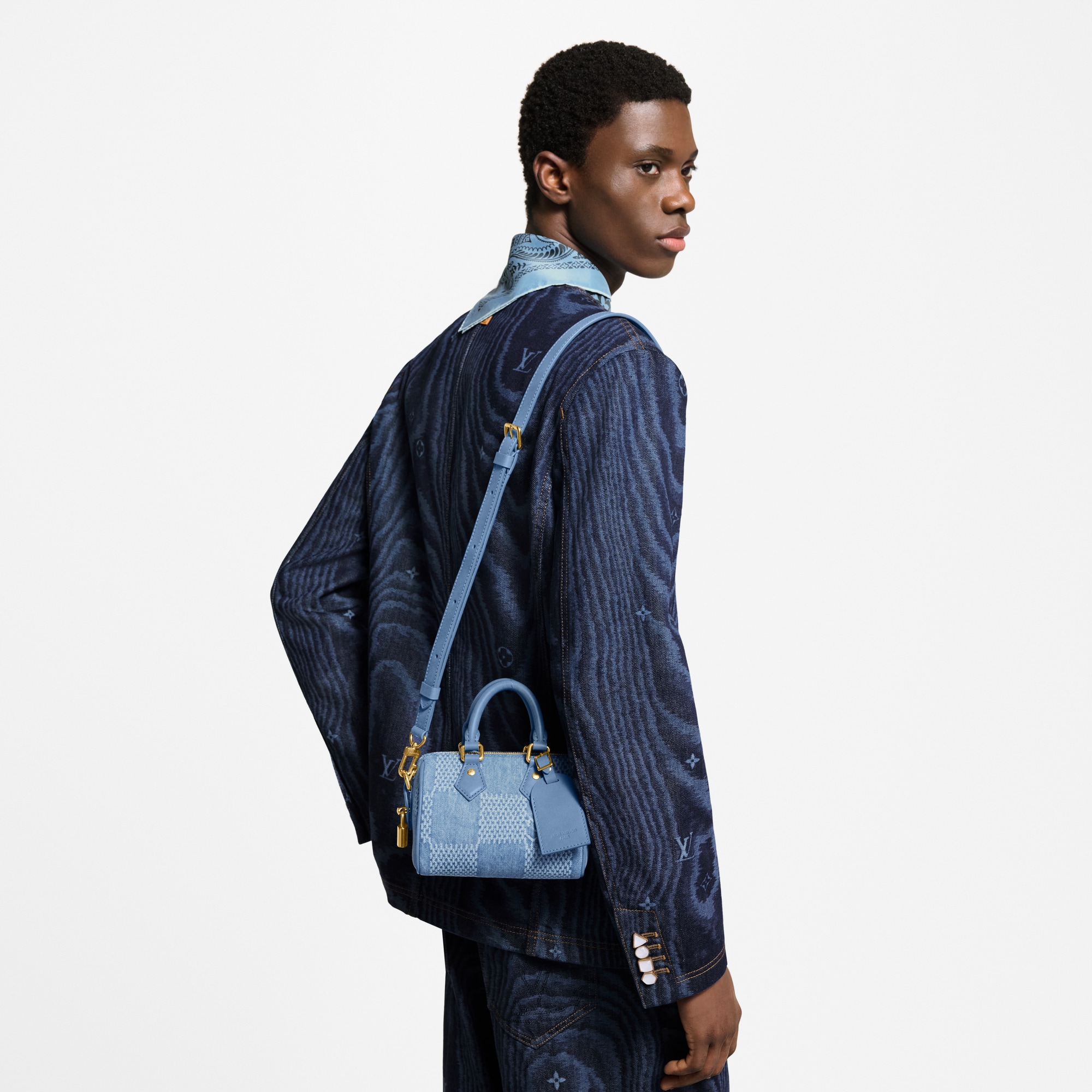 Speedy 18 Bandoulière Damier Other in Bags and Small Leather Goods