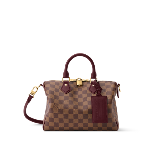Speedy 25 Soft Damier Ebene Canvas in Women's Handbags All Handbags collections by Louis Vuitton (Product zoom)