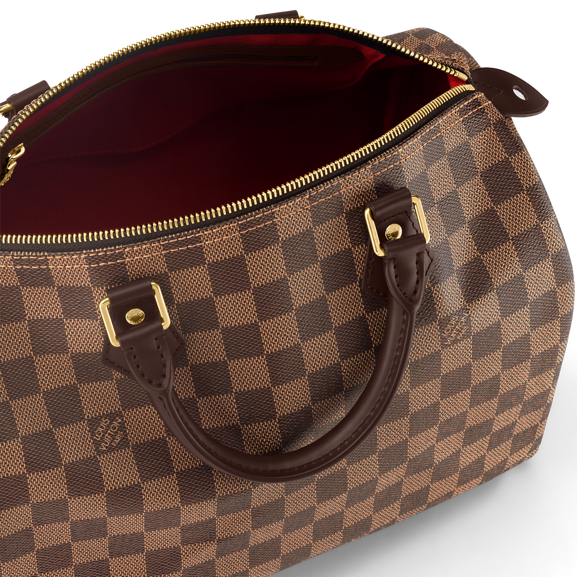 Speedy 30 Damier Ebene Canvas in Women