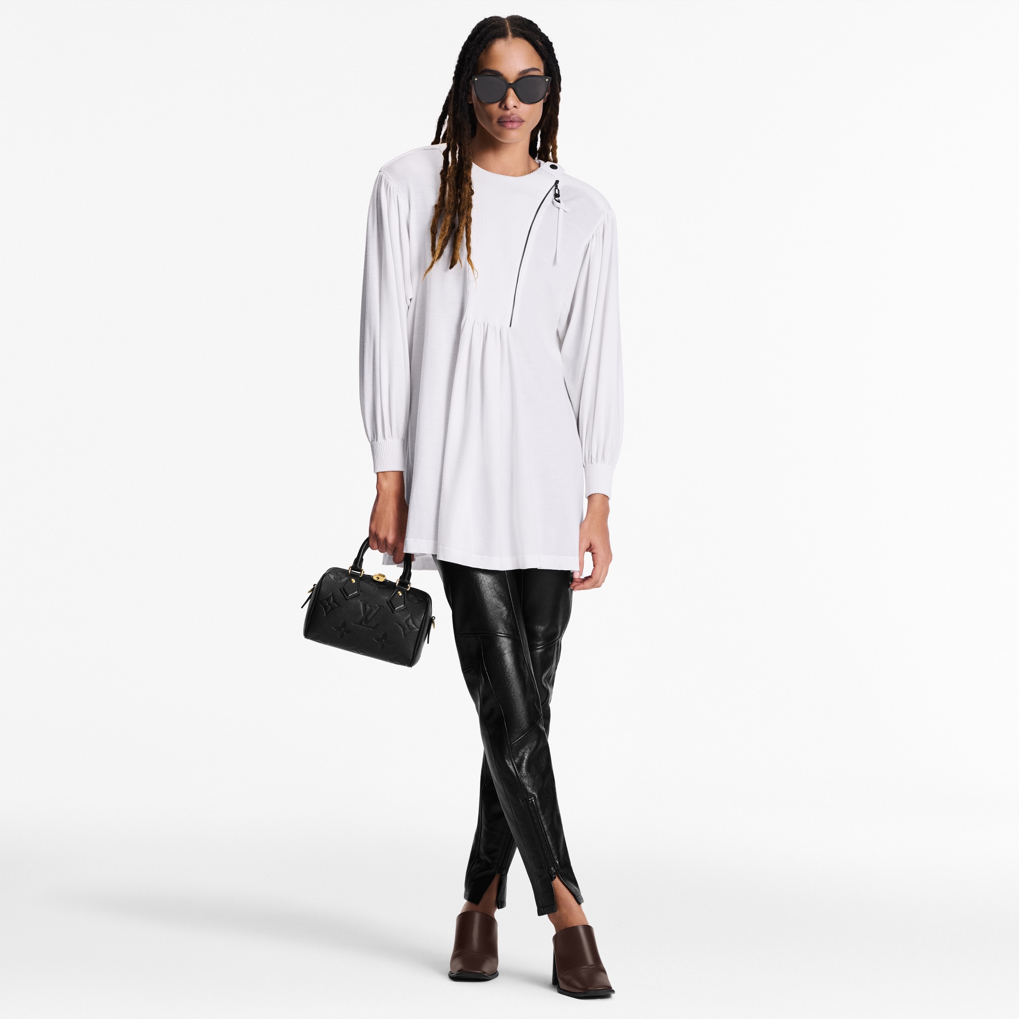 Speedy Bandoulière 20 Monogram Empreinte Leather in Women