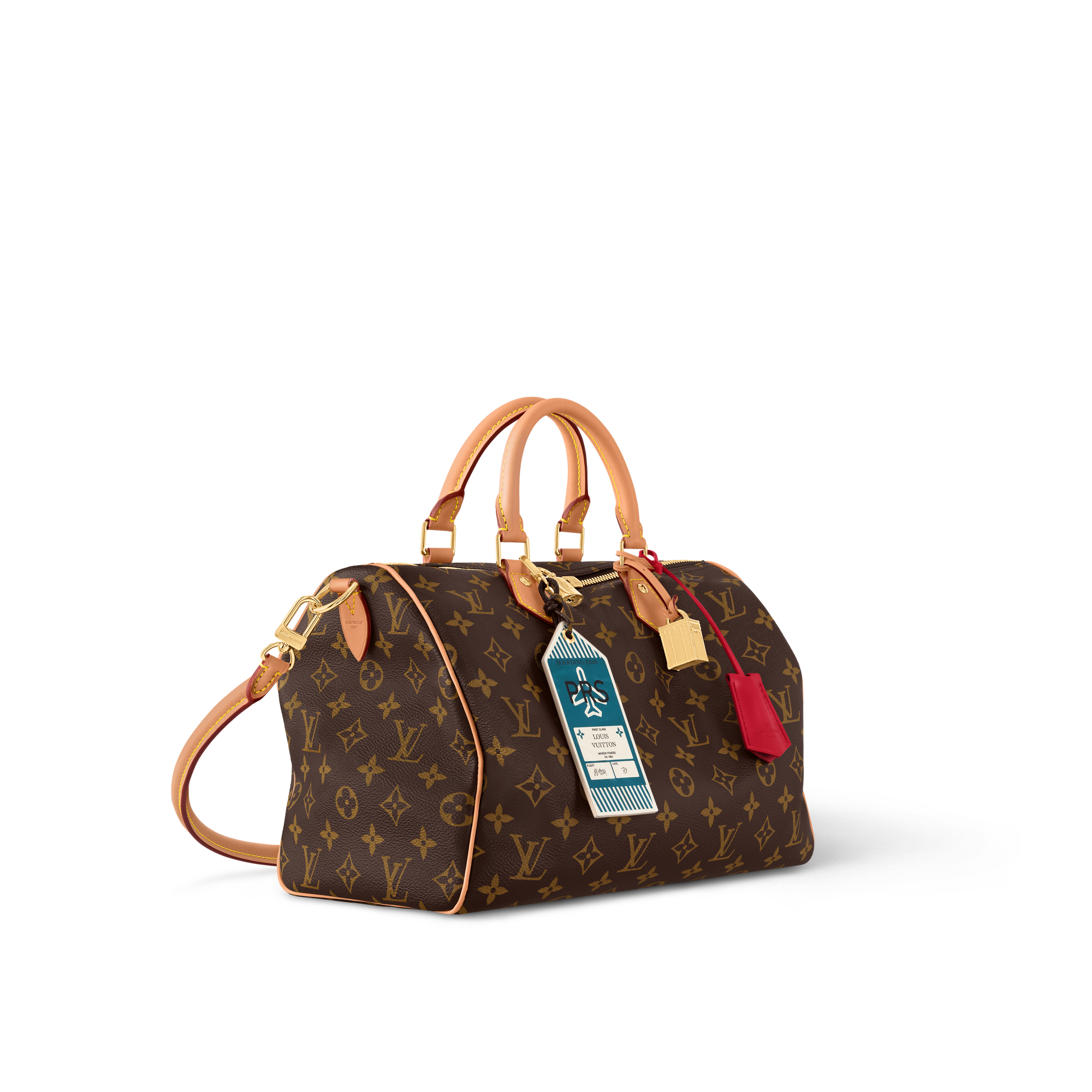 Speedy Soft 30 Crafty Monogram Canvas in Women