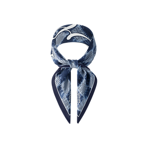 Splash Damier Silk Square S00 in Men's Accessories Silk and Bandanas collections by Louis Vuitton (Product zoom)