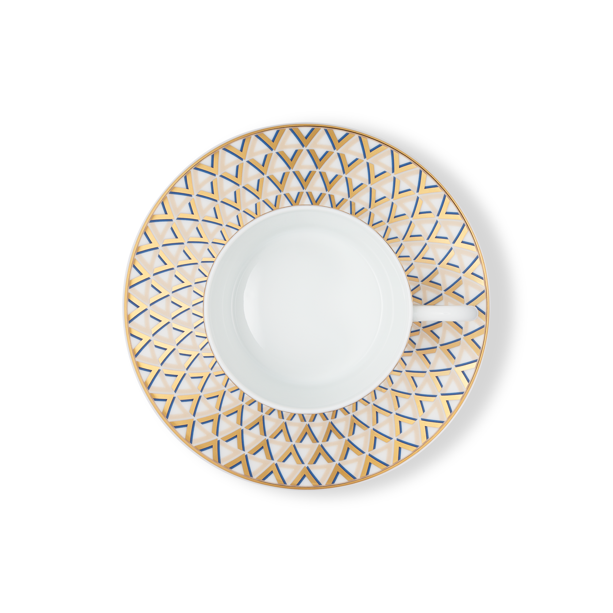 Splendor Set of 2 Teacups and Saucers   in Trunks, Travel and Home