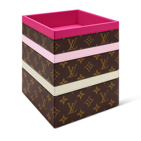 Stackable Trinket Boxes Set S00 in Trunks, Travel and Home's Sport and Games } collections by Louis Vuitton (Product zoom)