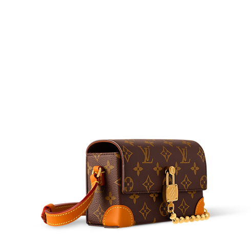 Steamer Wearable Wallet Monogram Archive in Bags and Small Leather Goods's Men Small Leather Goods Mini Bags collections by Louis Vuitton (Product zoom)
